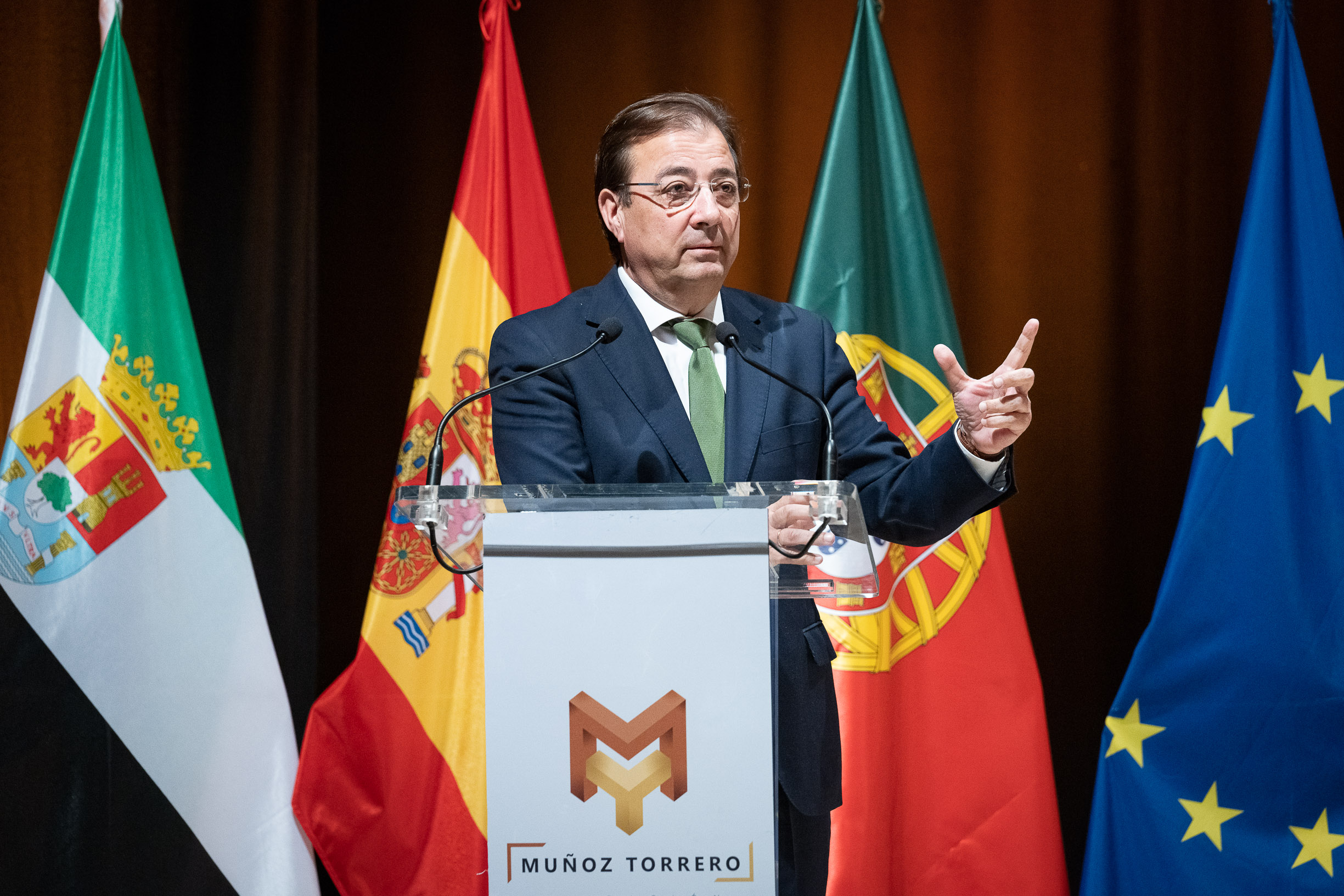 Intervención de Fernández Vara en el acto entrega Premio Muñoz Torrero