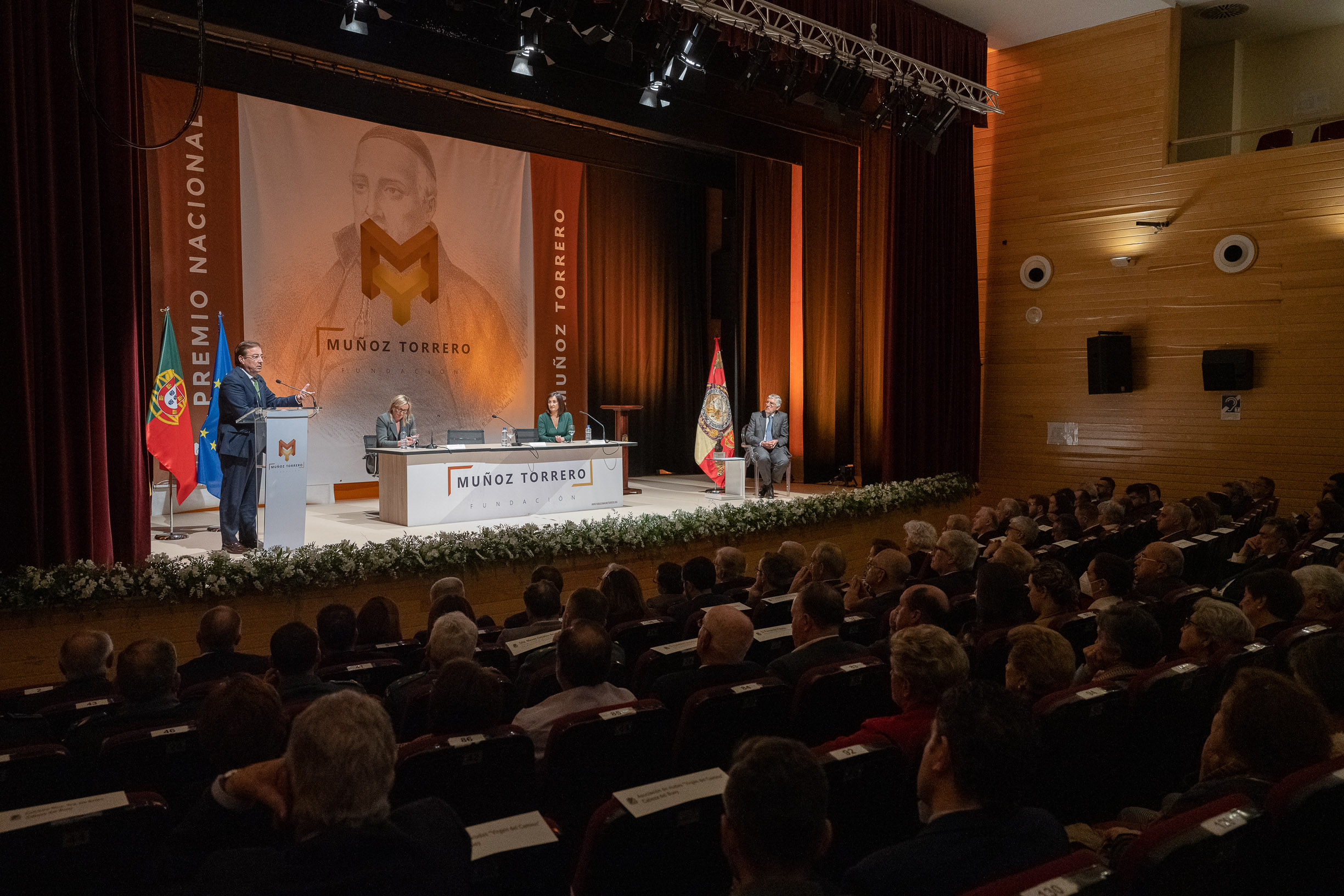 Intervención de Fernández Vara en el acto entrega Premio Muñoz Torrero