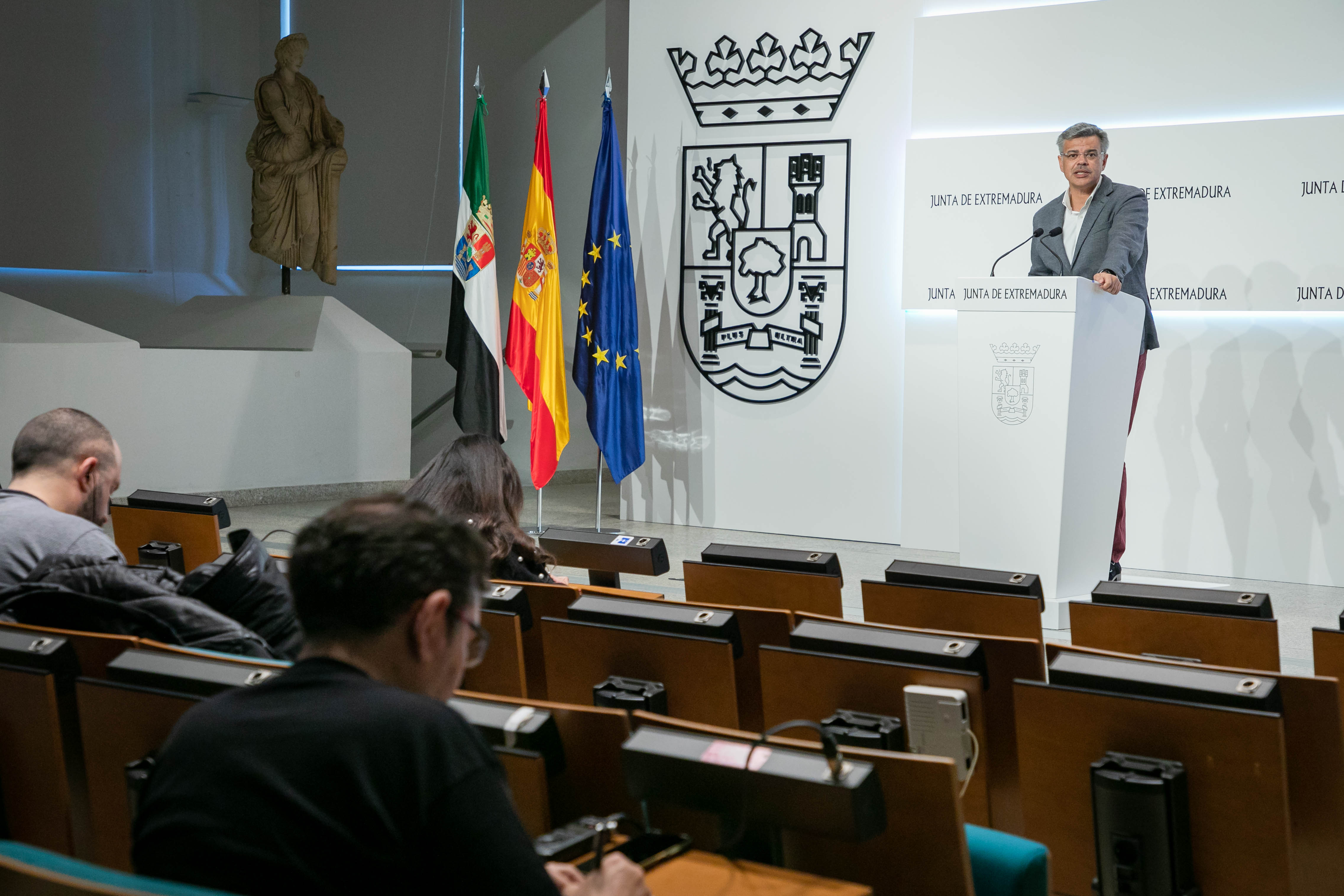 Rueda de prensa de Juan Antonio González