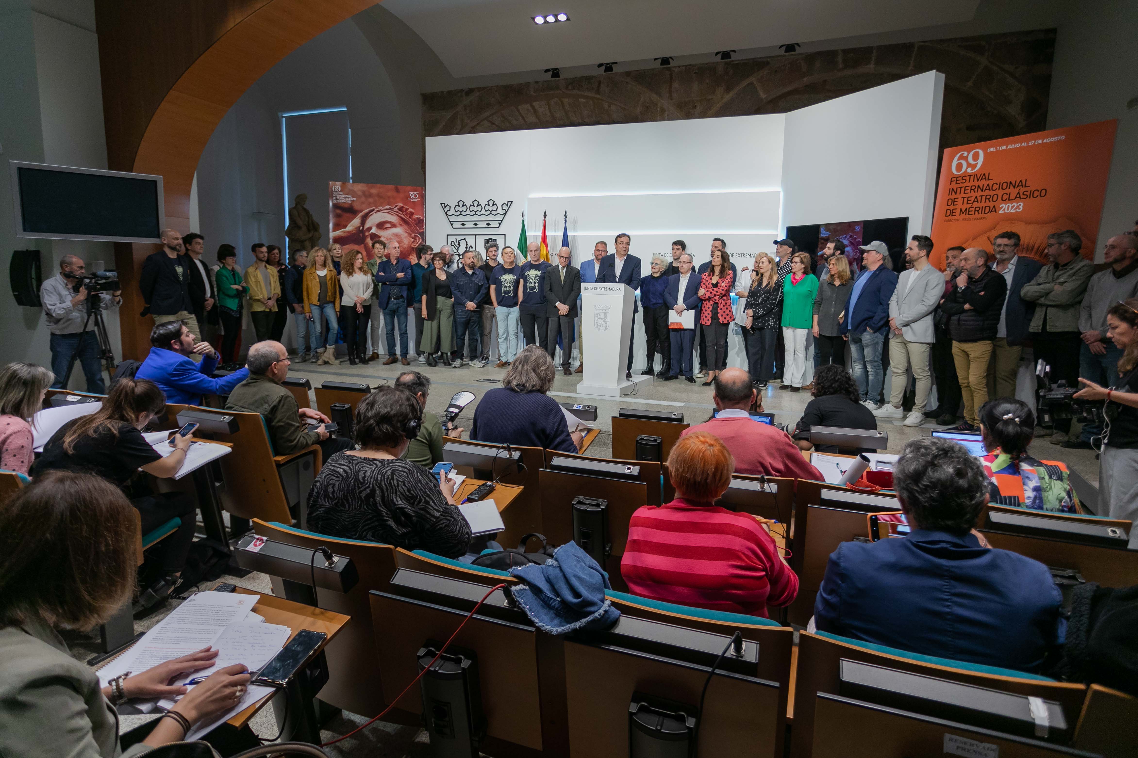Presentación de la programación de la 69 edición del Festival de Mérida