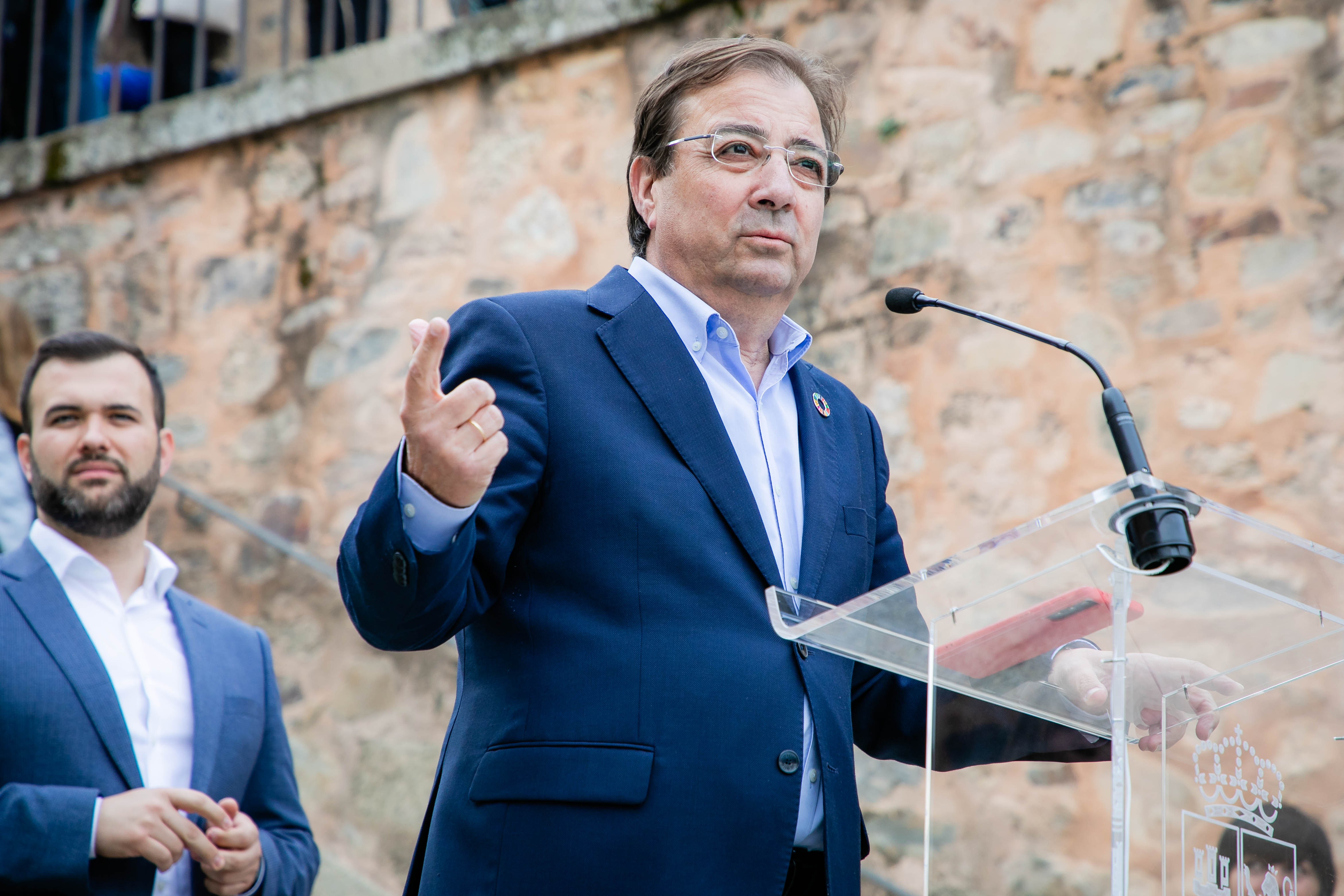 el presidente en Cáceres, en el Encuentro JATO 2