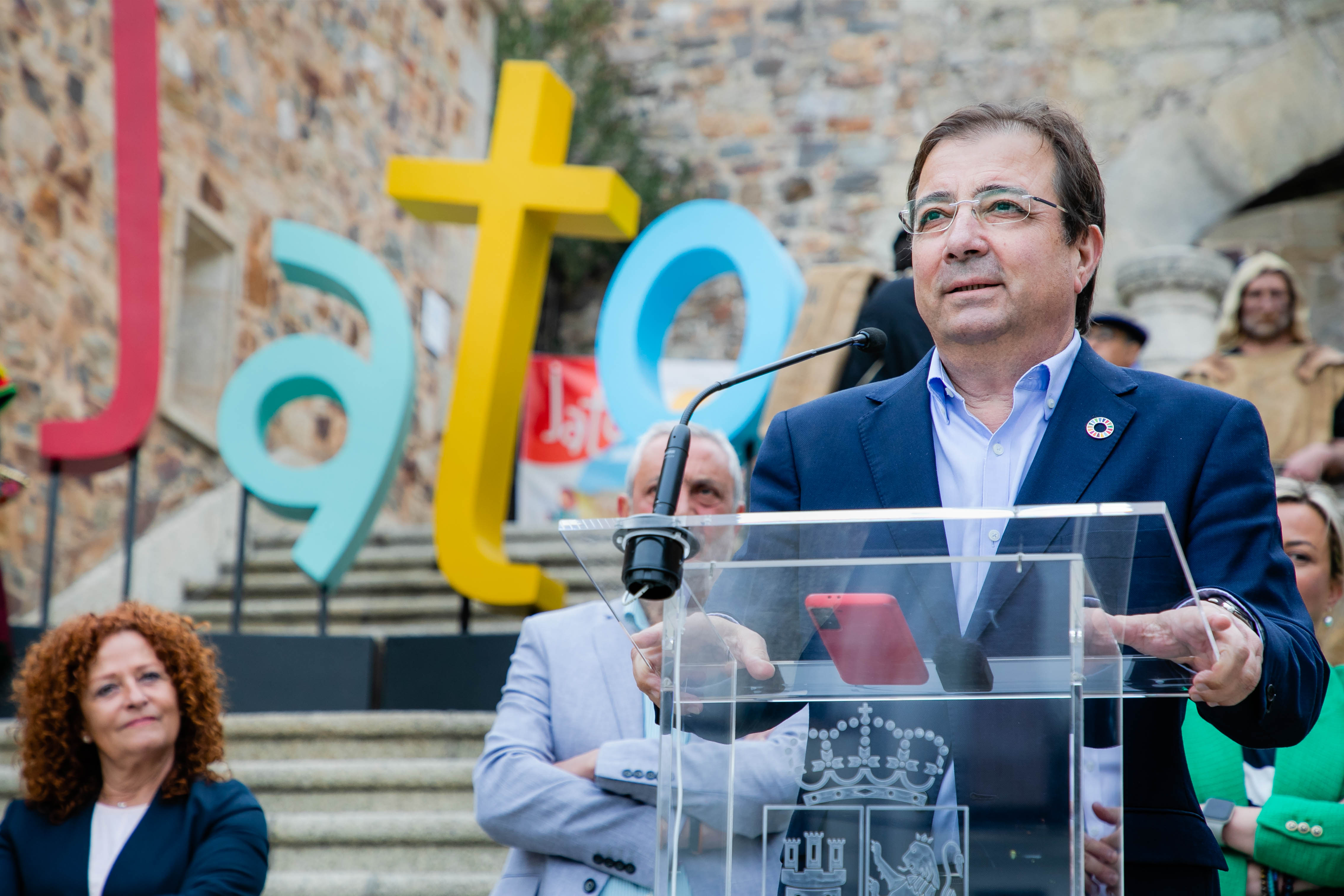 el presidente en Cáceres, en el Encuentro JATO 1