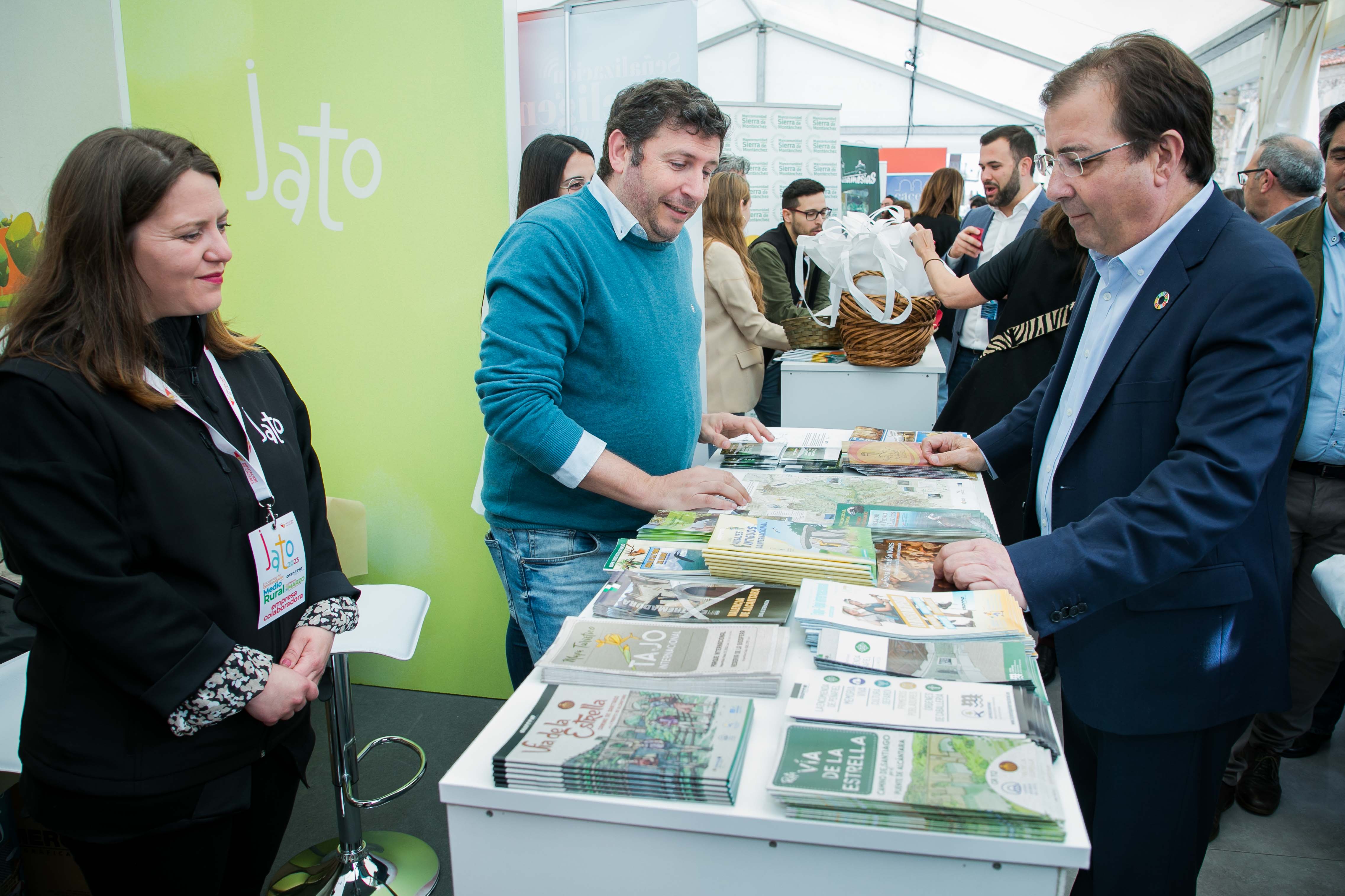 el presidente en Cáceres, en el Encuentro JATO 5