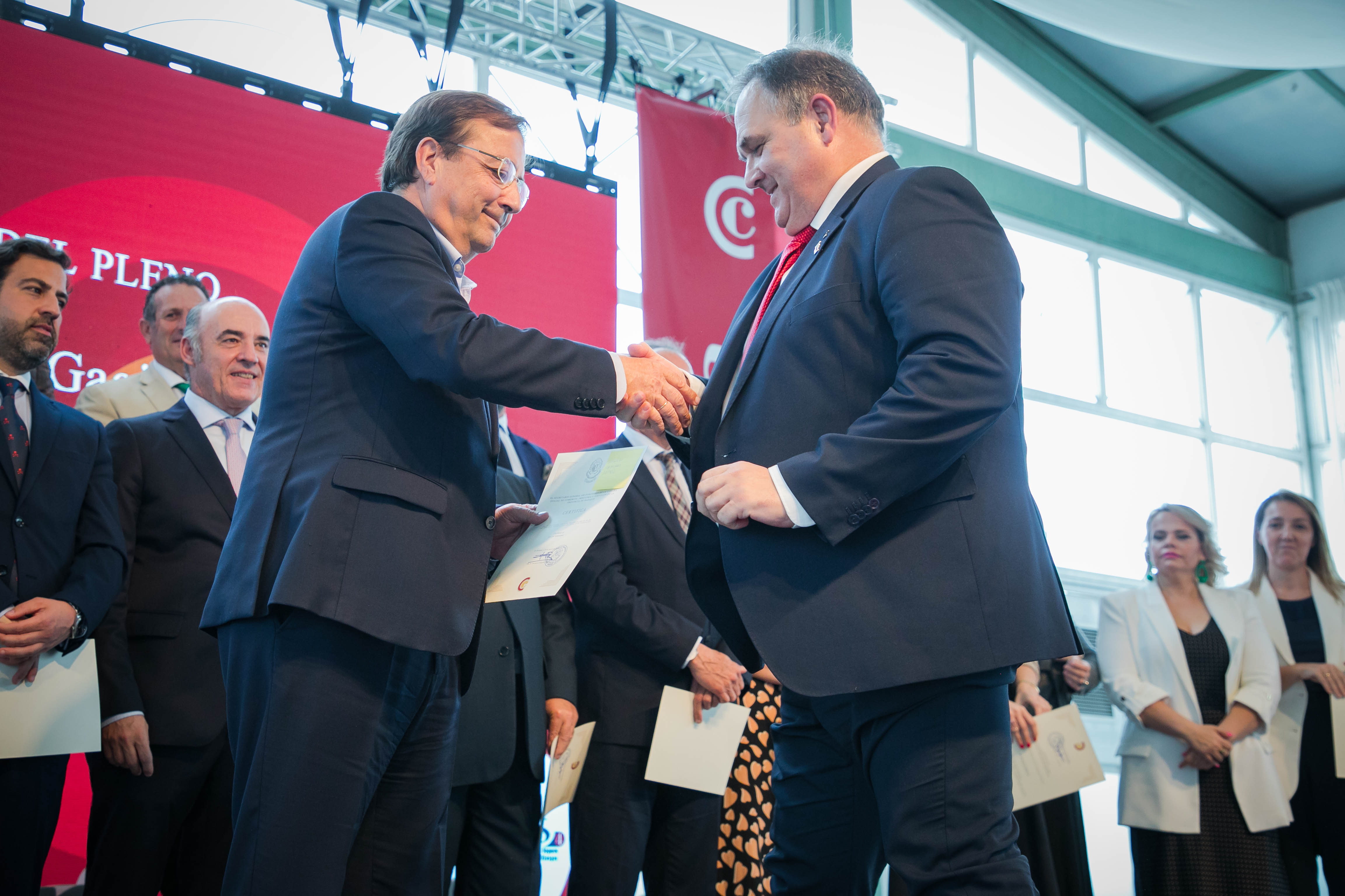 Acto toma posesión nuevo presidente de la Cámara de Comercio de Badajoz foto  2