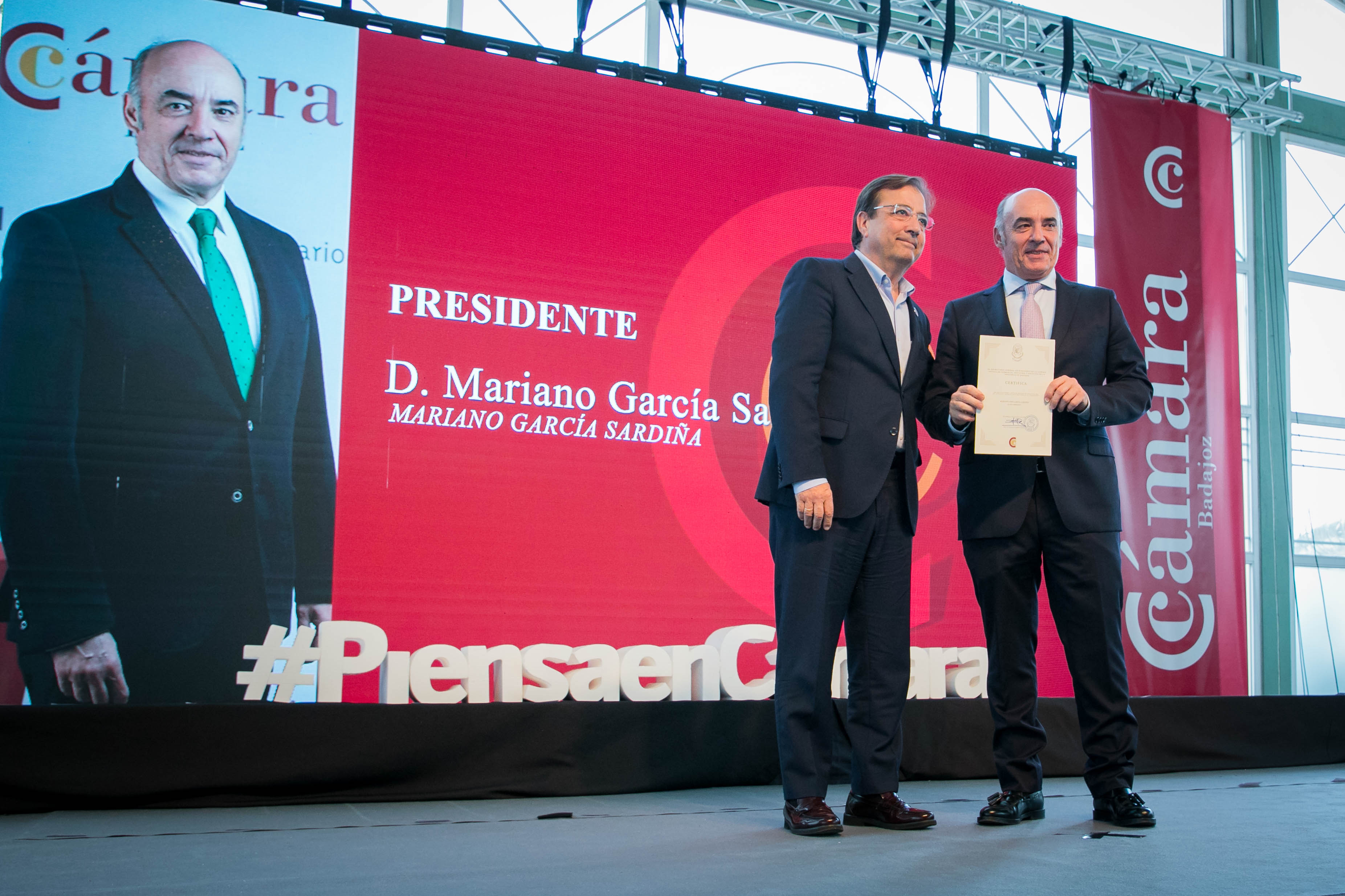 Acto toma posesión nuevo presidente de la Cámara de Comercio de Badajoz foto 7