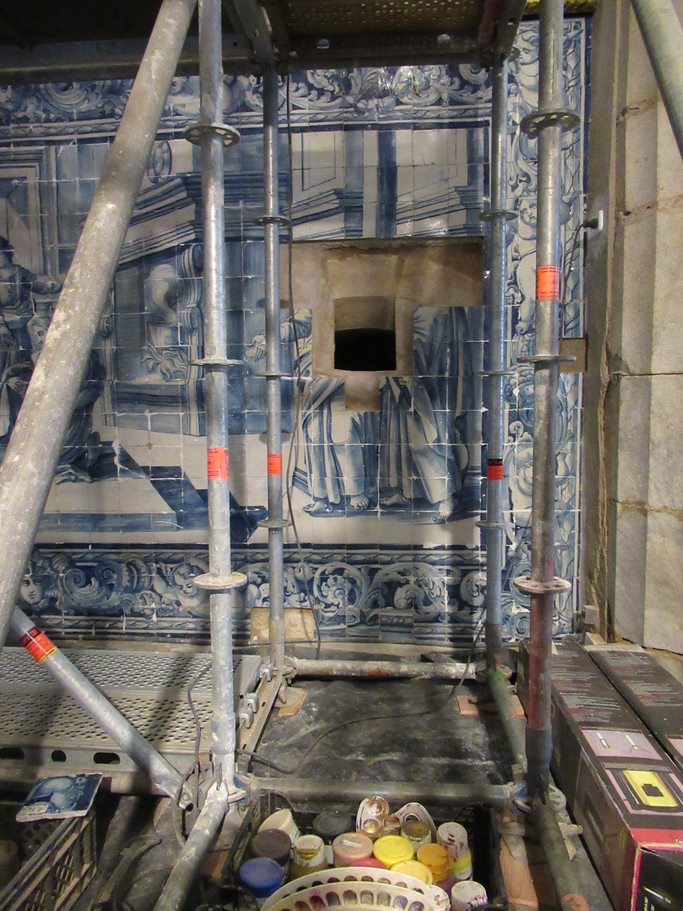 Restauración del retablo mayor de la iglesia de Santa María Magdalena de Olivenza