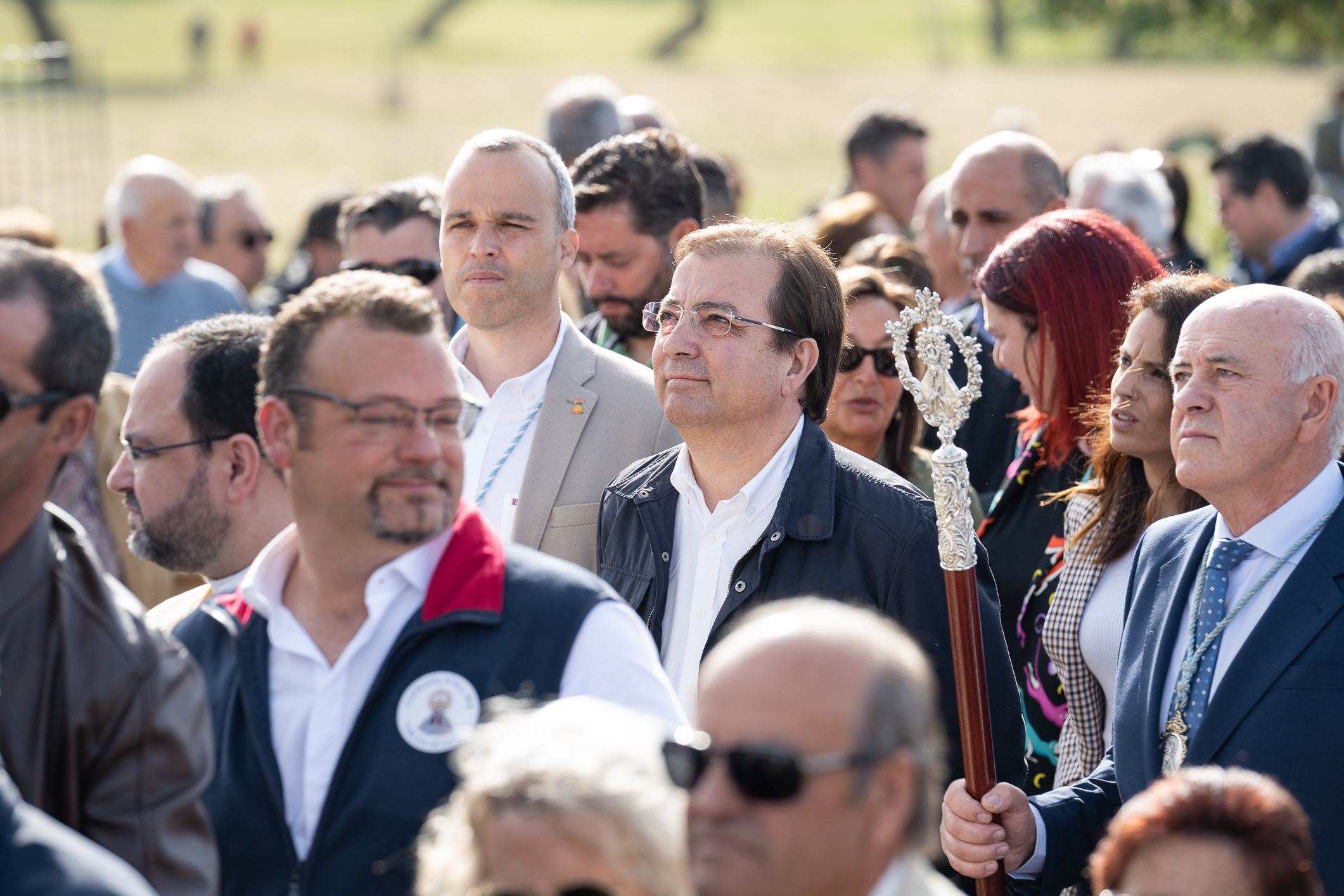 El presidente de la Junta en los actos de la patrona de Arroyo de la Luz 6