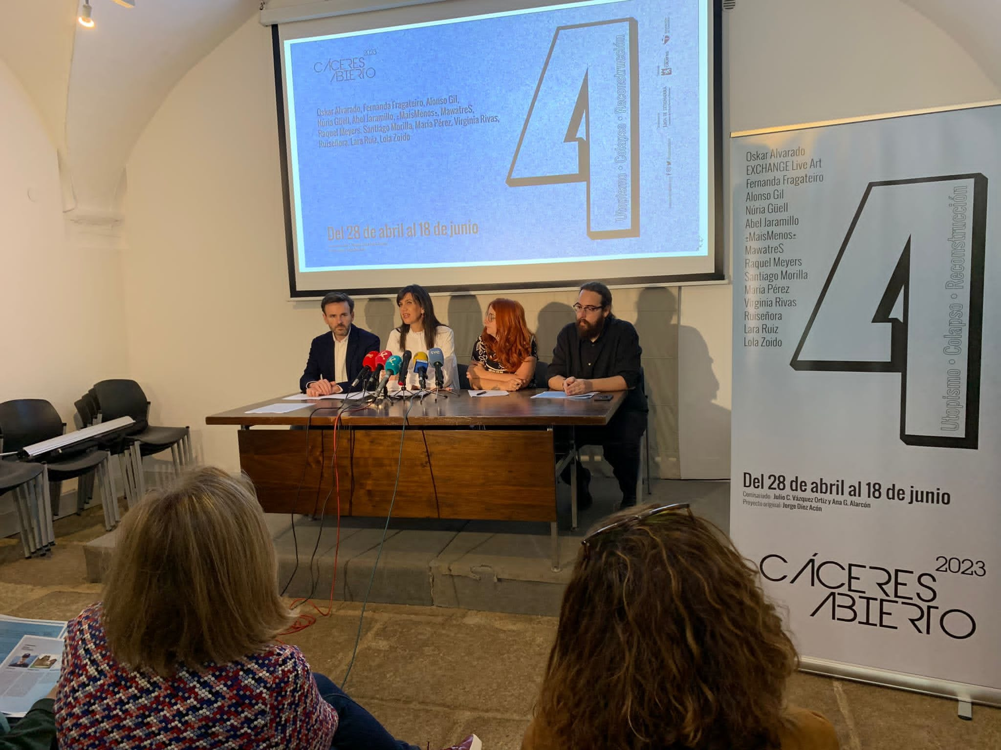 presentación de Cáceres Abierto 1