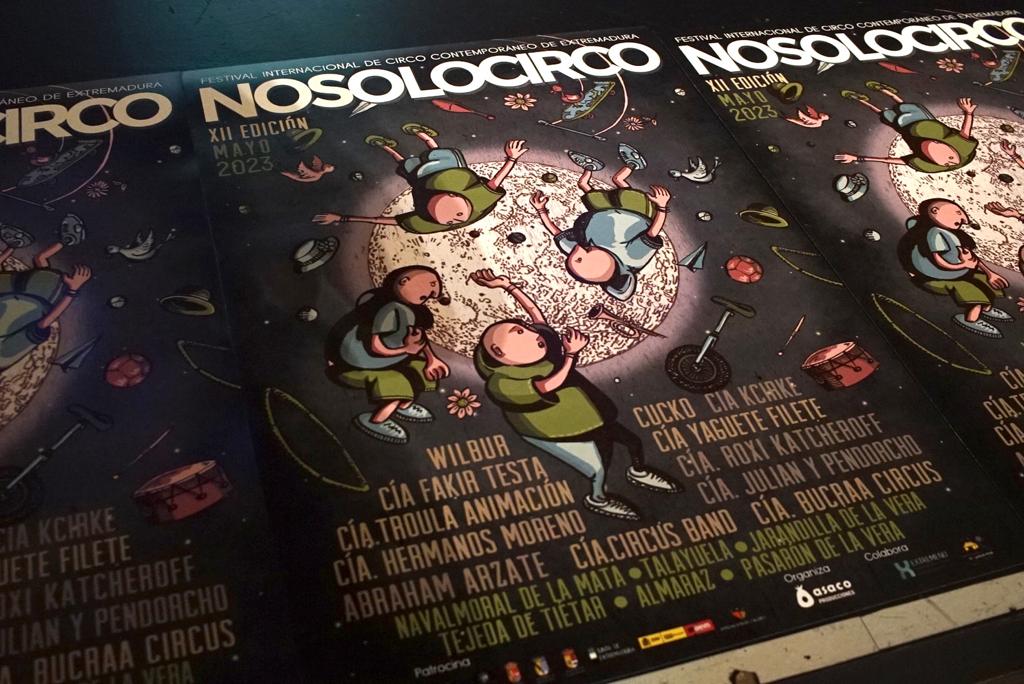 Foto del cartel del festival 'Nosolocirco'