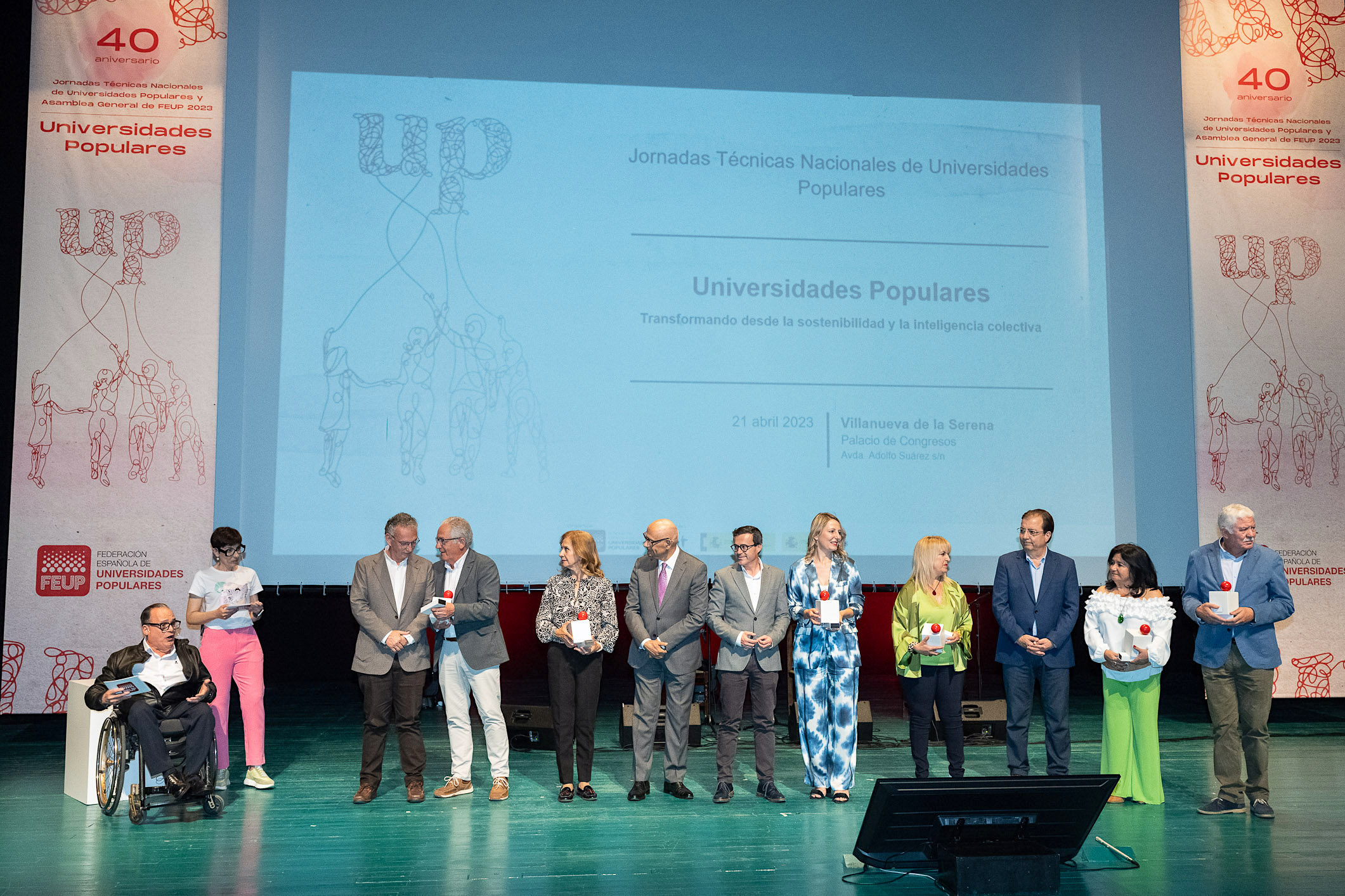 El pte en las Jornadas Técnicas Nacionales de Universidades Populares 4