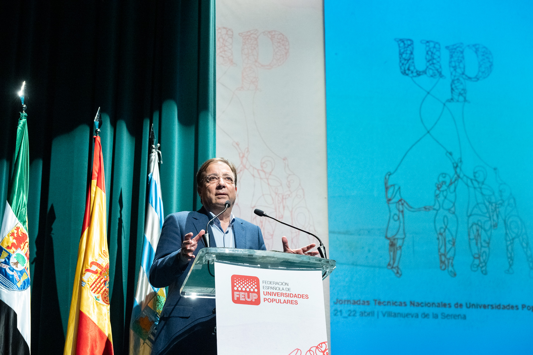 Fernández Vara interviene en las Jornadas Técnicas Nacionales de Universidades Populares  1