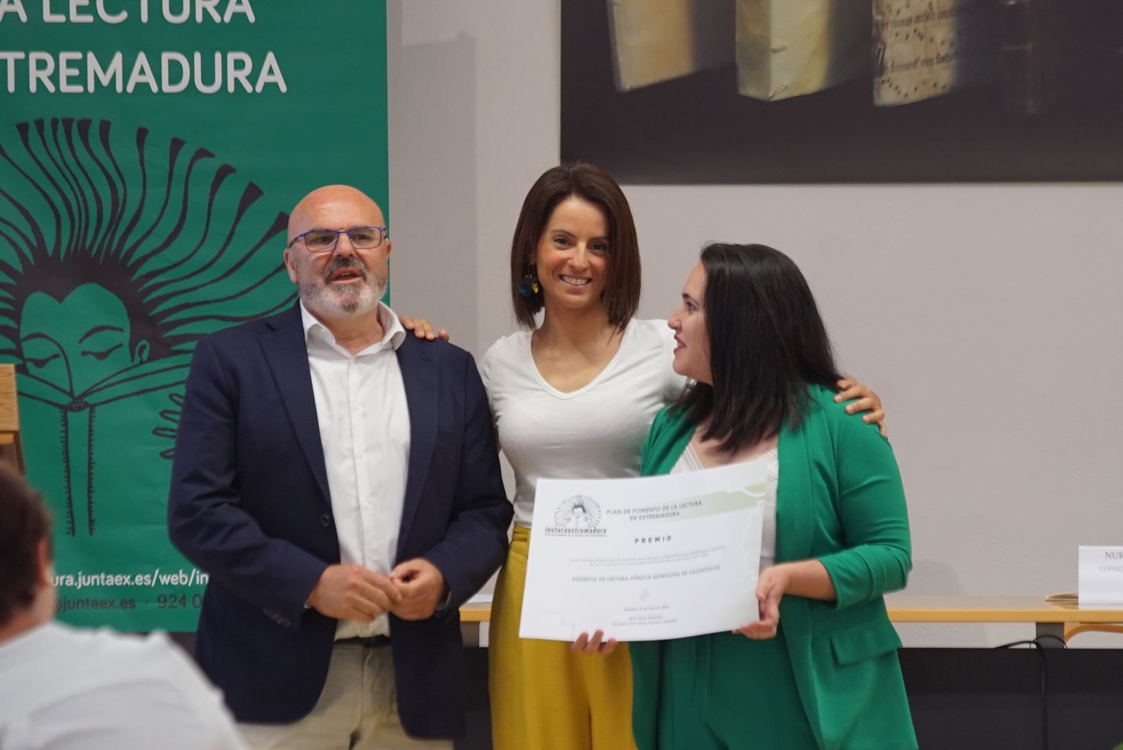 Foto del acto del Día del Libro 2023