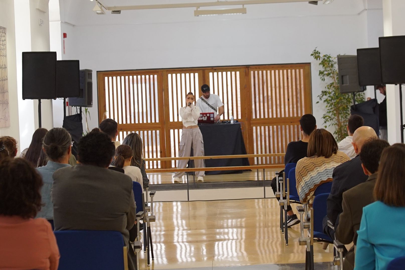 Foto del acto del Día del Libro 2023