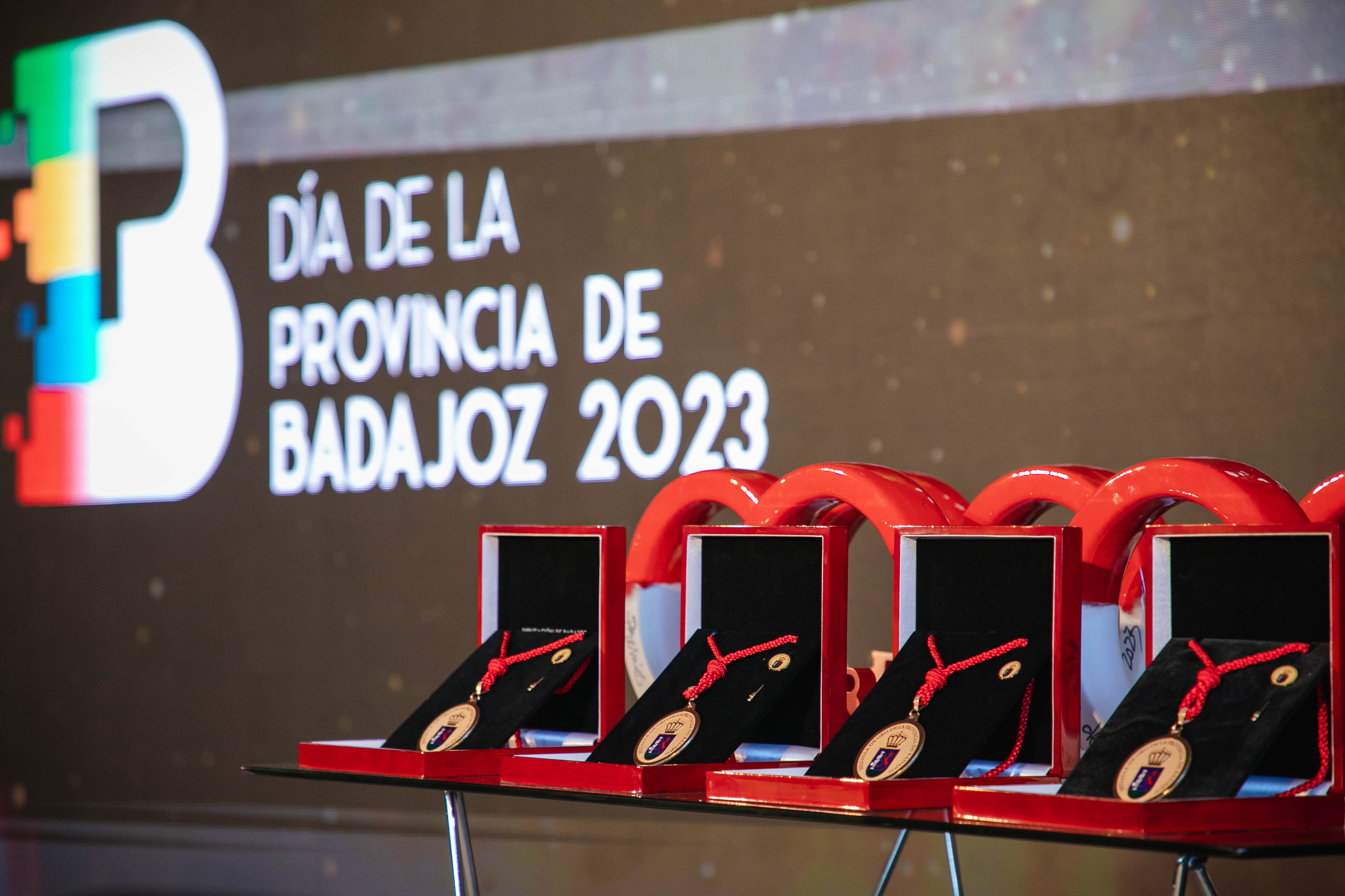 Medallas Día Provincia Badajoz