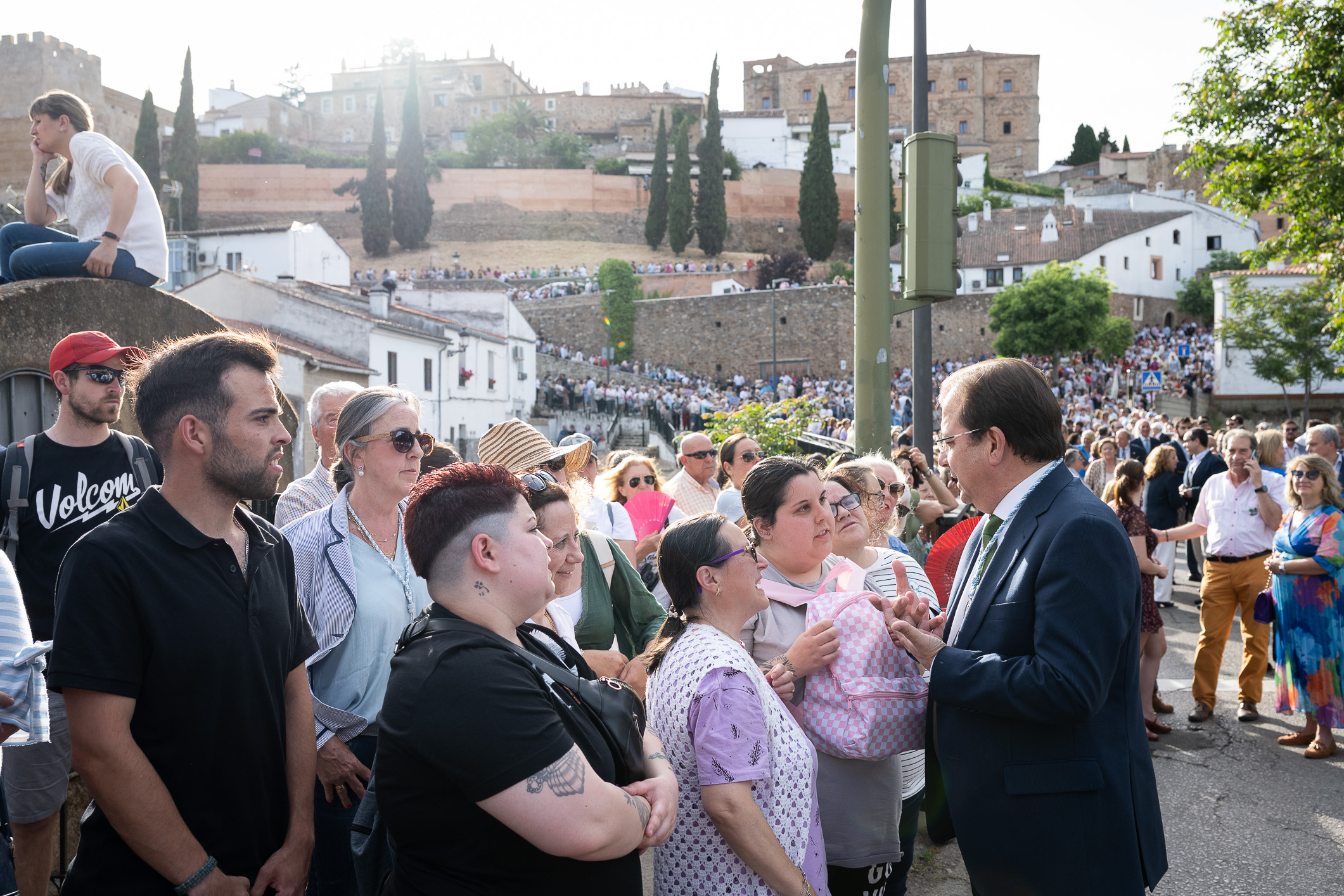 Bajada de la Virgen de la Montaña en procesión foto 4