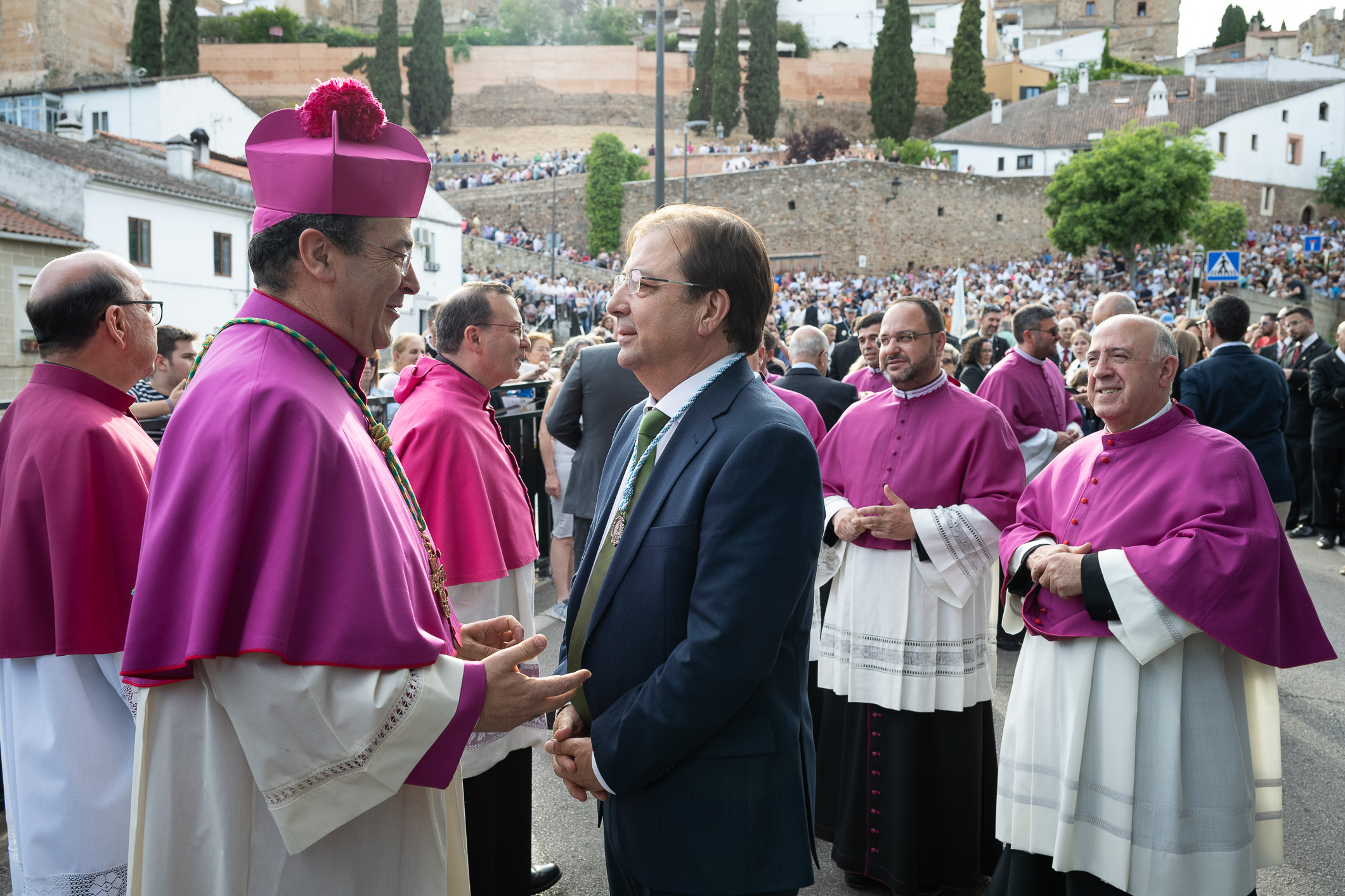 Bajada de la Virgen de la Montaña en procesión foto 6