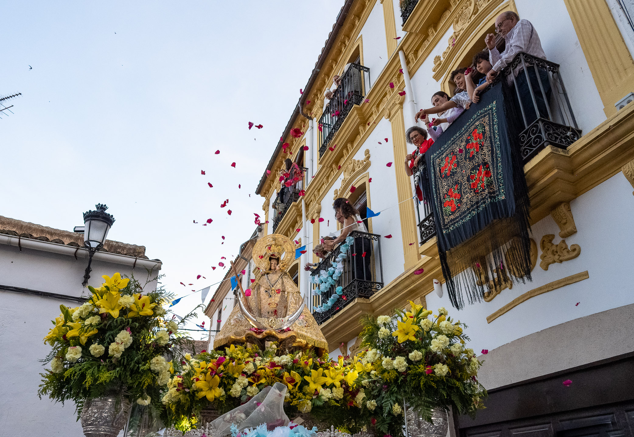 Bajada de la Virgen de la Montaña en procesión foto 11