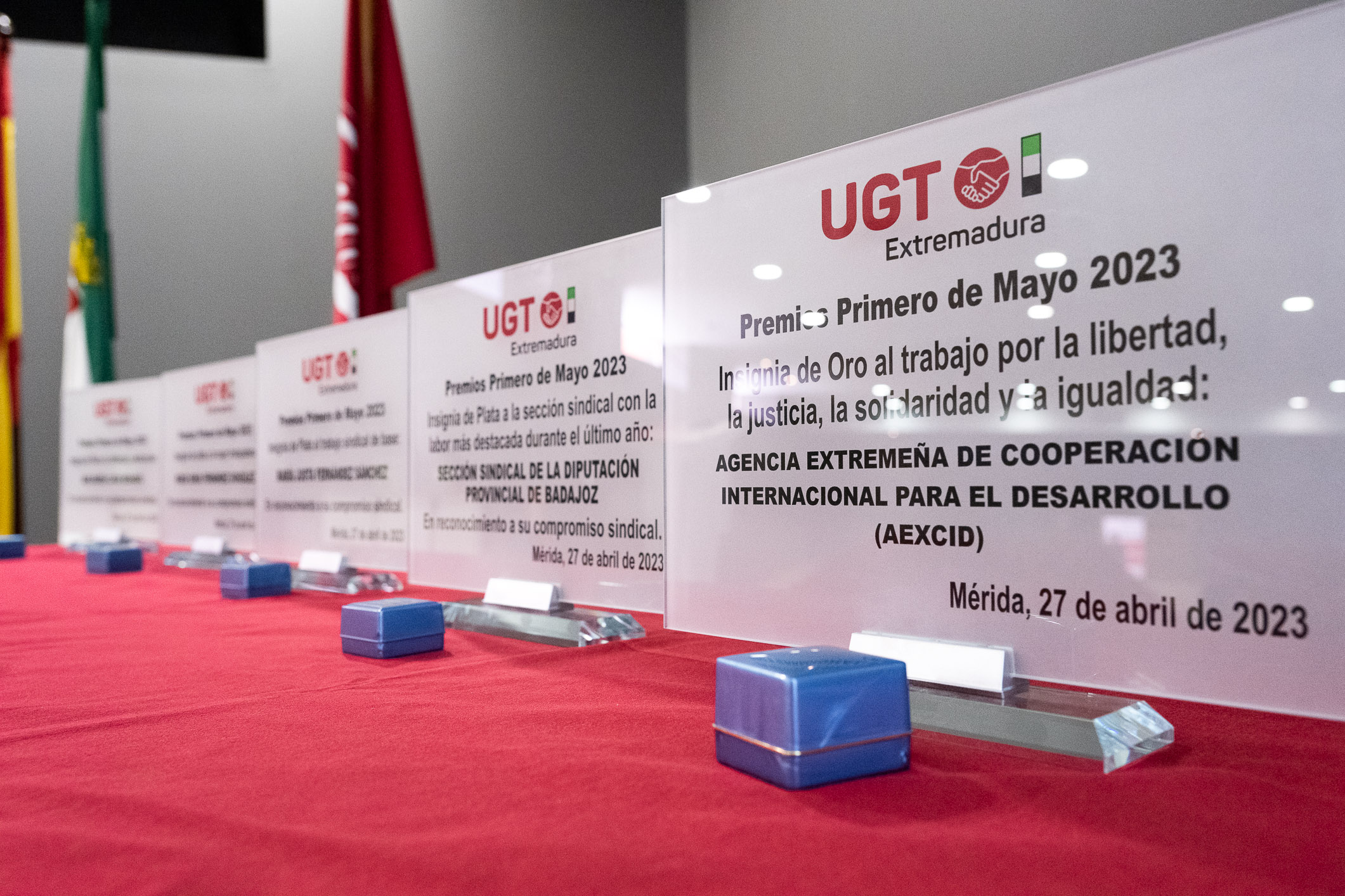 acto de entrega de premios de UGT  14