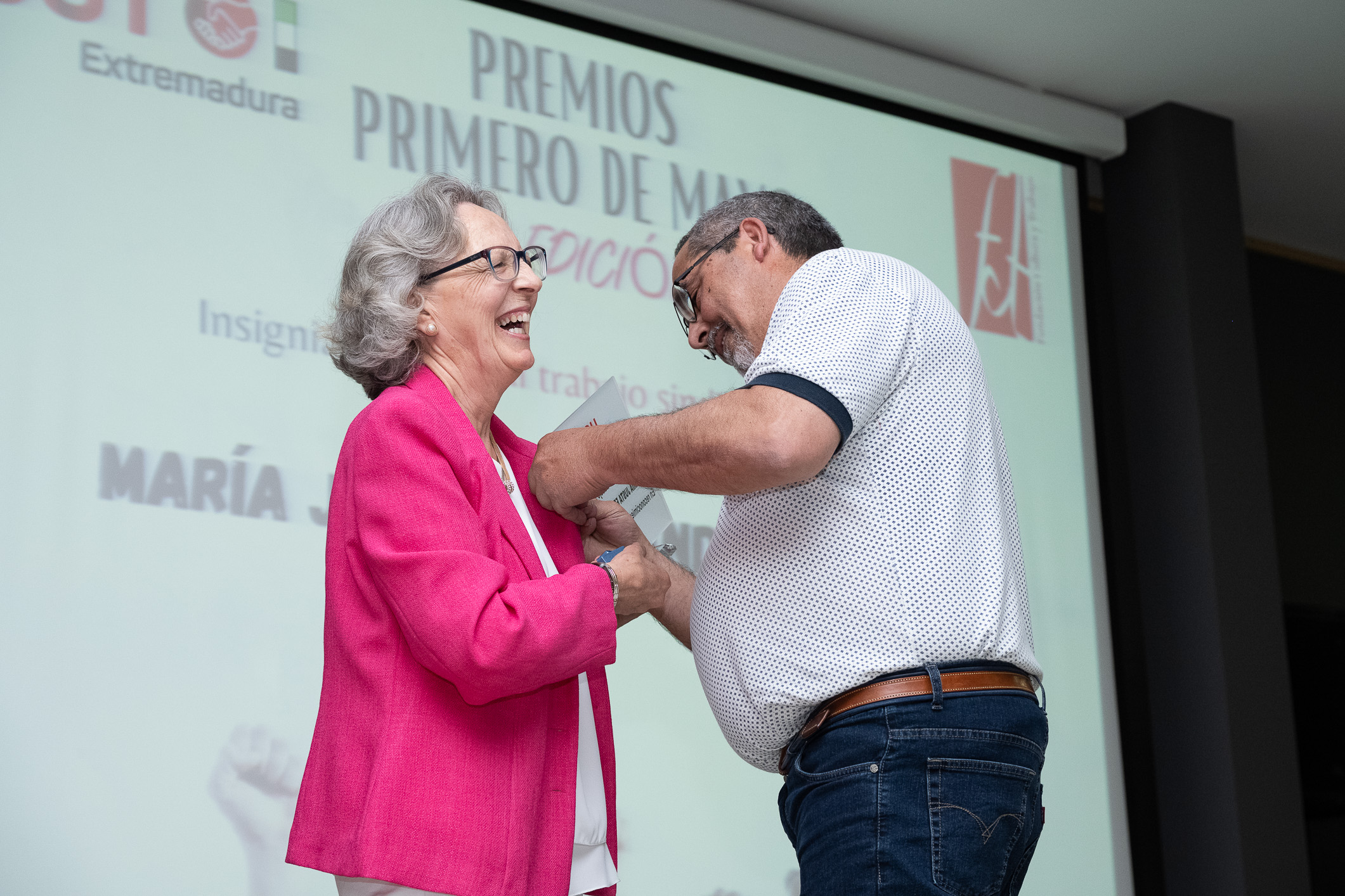 acto de entrega de premios de UGT 10