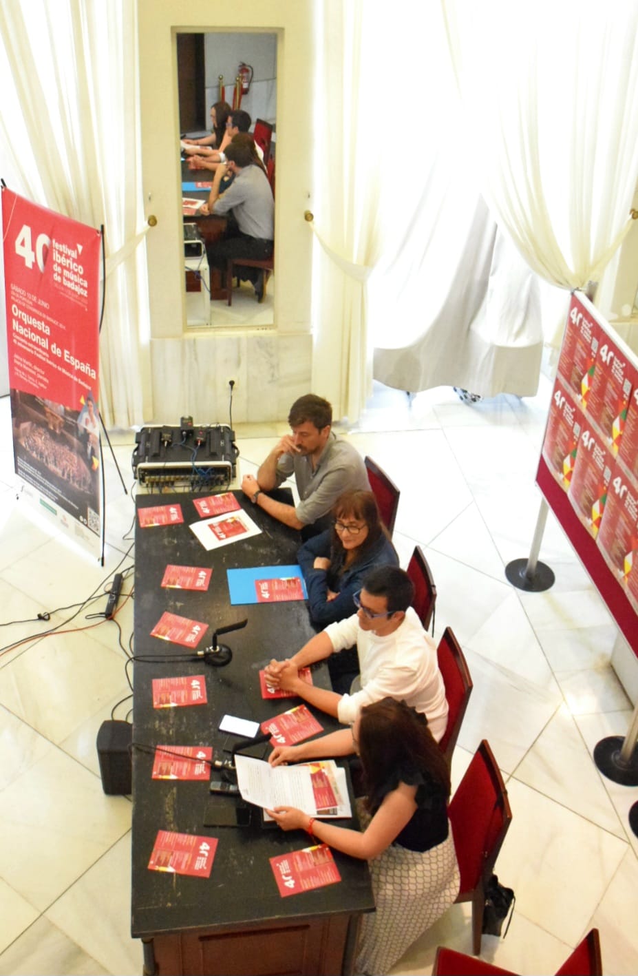 Foto de la presentación del festival