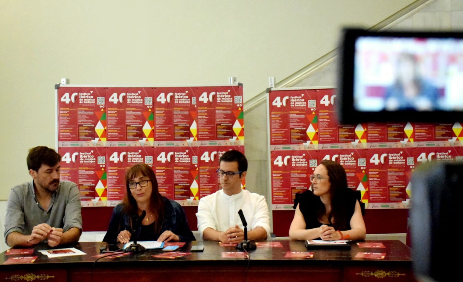 Foto de la presentación del festival