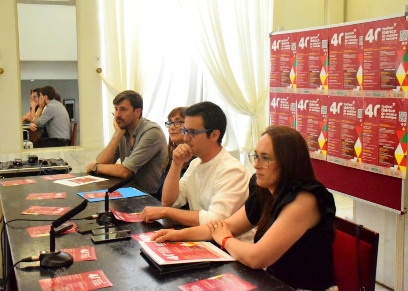 Foto de la presentación del festival