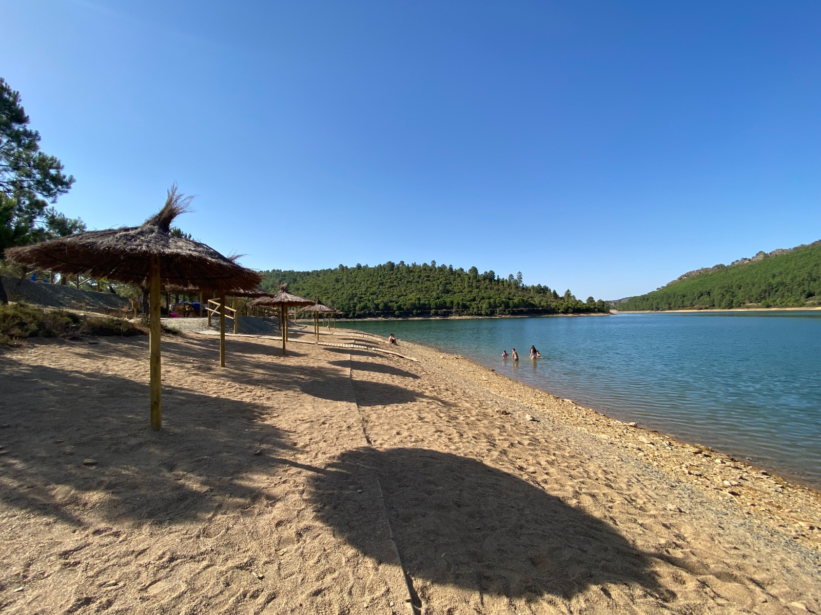 Foto de la playa de interior de Cañamero