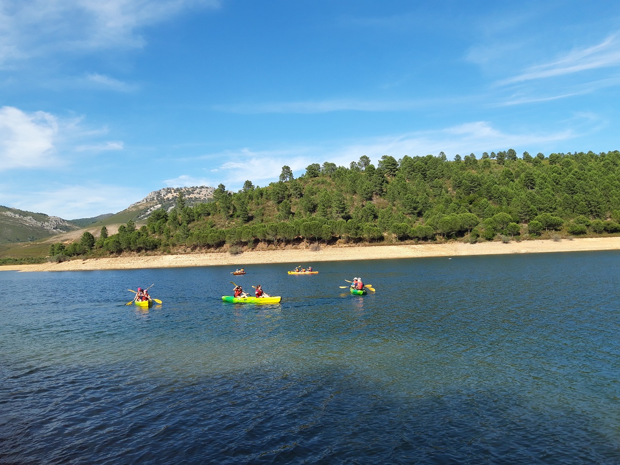 Foto de la playa de interior de Cañamero