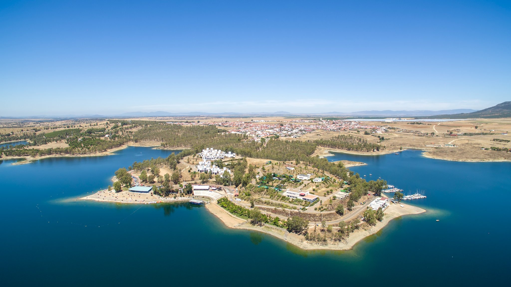 Foto de la playa de interior de Orellana la Vieja