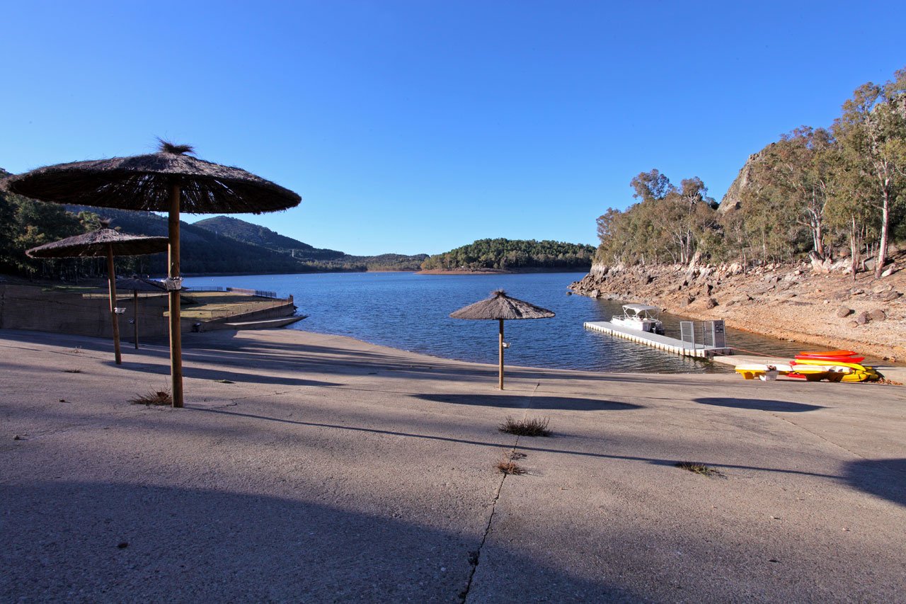 Foto de la playa de interior de Talarrubias