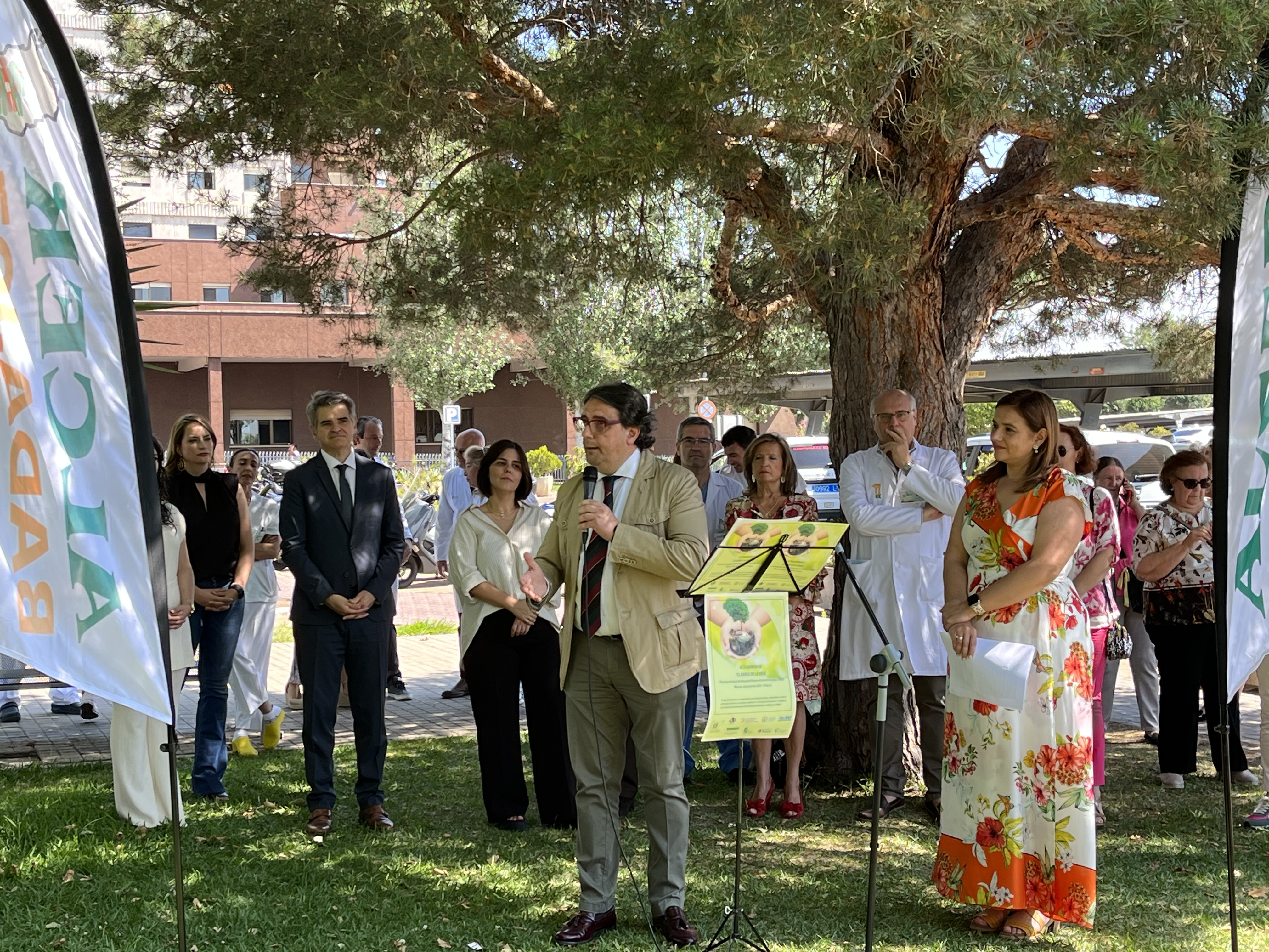 Foto del consejero de Sanidad durante el acto