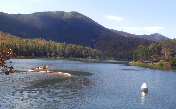 Imagen del embalse de Los Ángeles