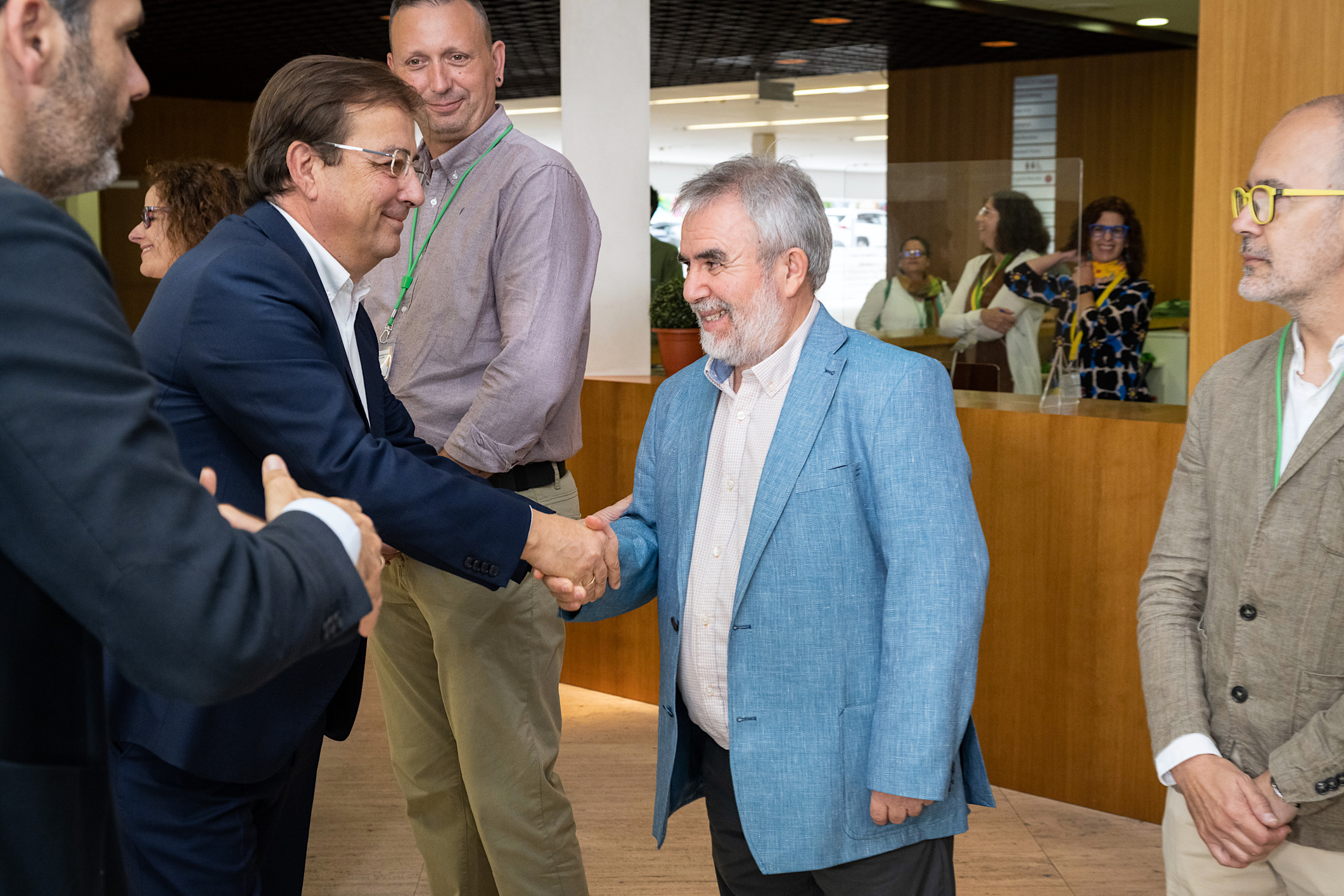 Fernández Vara en el acto de entrega del premio Juan Luis Marroquín 8