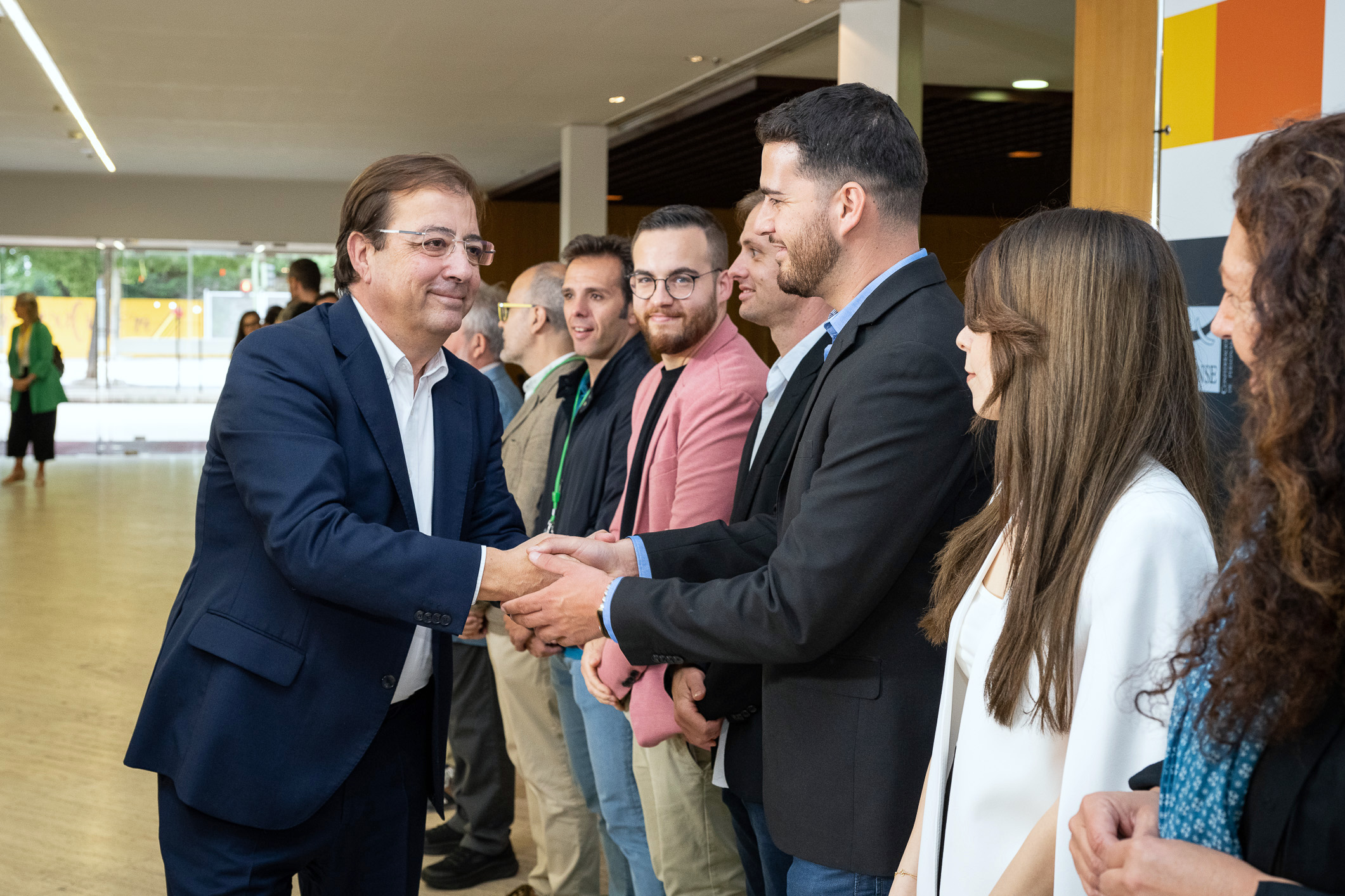 Fernández Vara en el acto de entrega del premio Juan Luis Marroquín 9