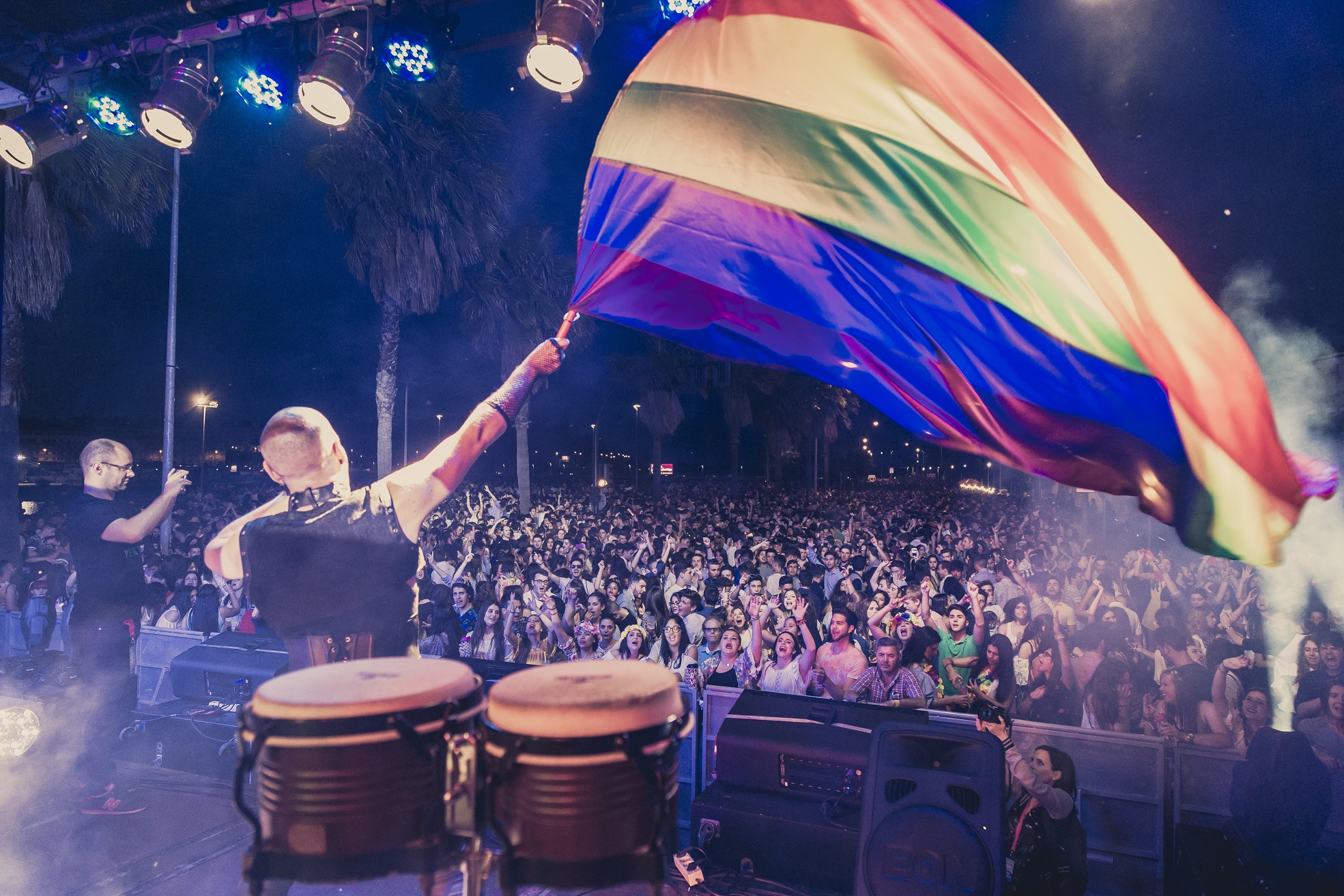 Imagen de la fiesta de Los Palomos