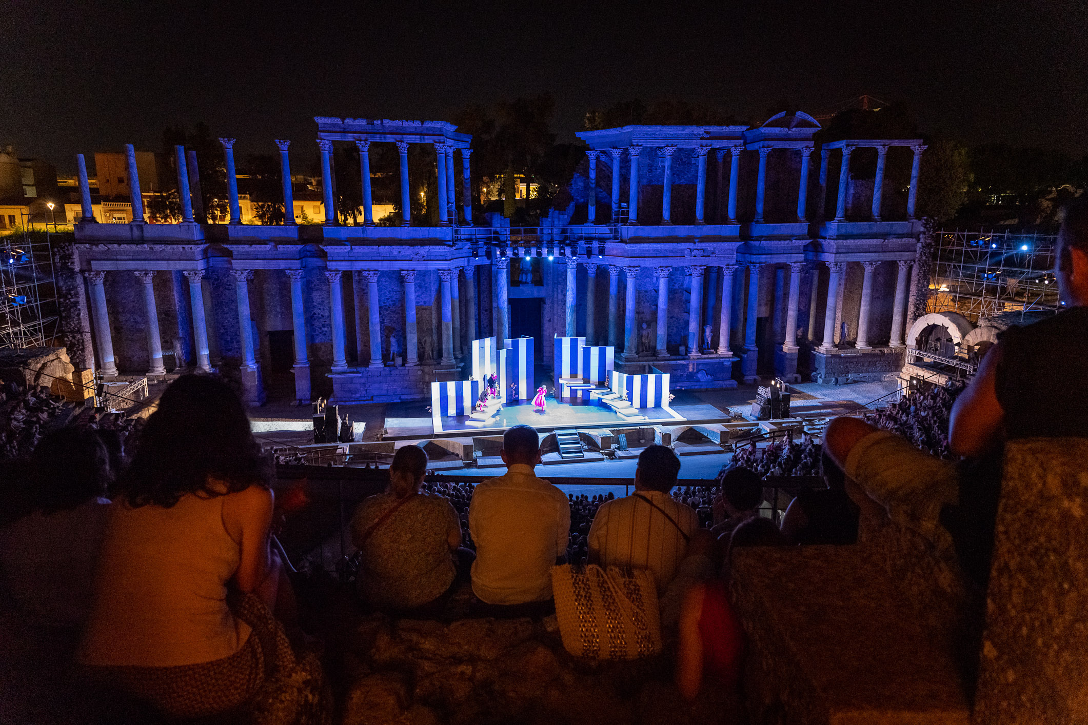 Foto de la representación teatral