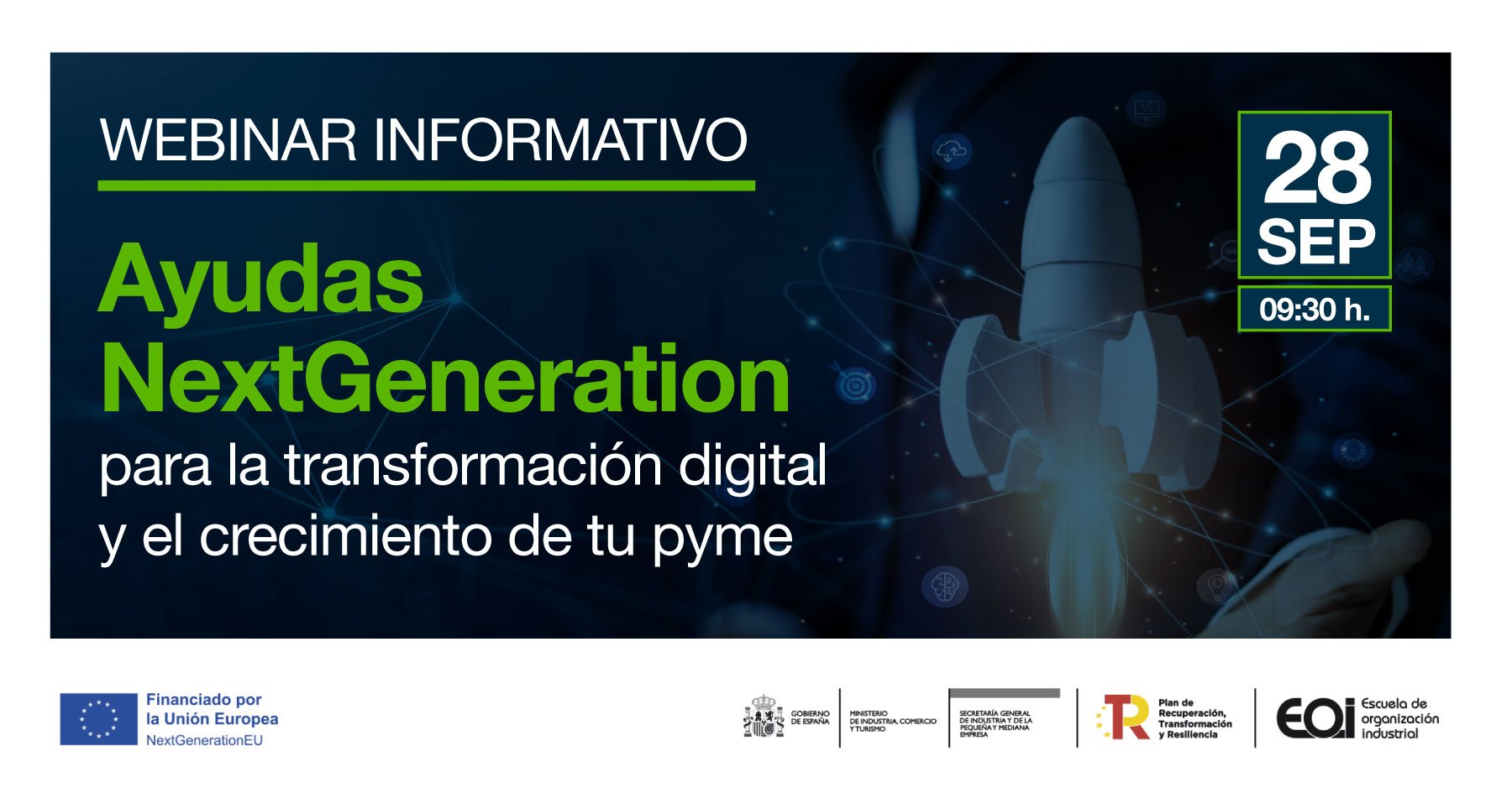 Foto de La Dirección General de Empresa organiza un webinar sobre las ayudas NextGeneration para la transformación digital y el crecimiento de tu pyme