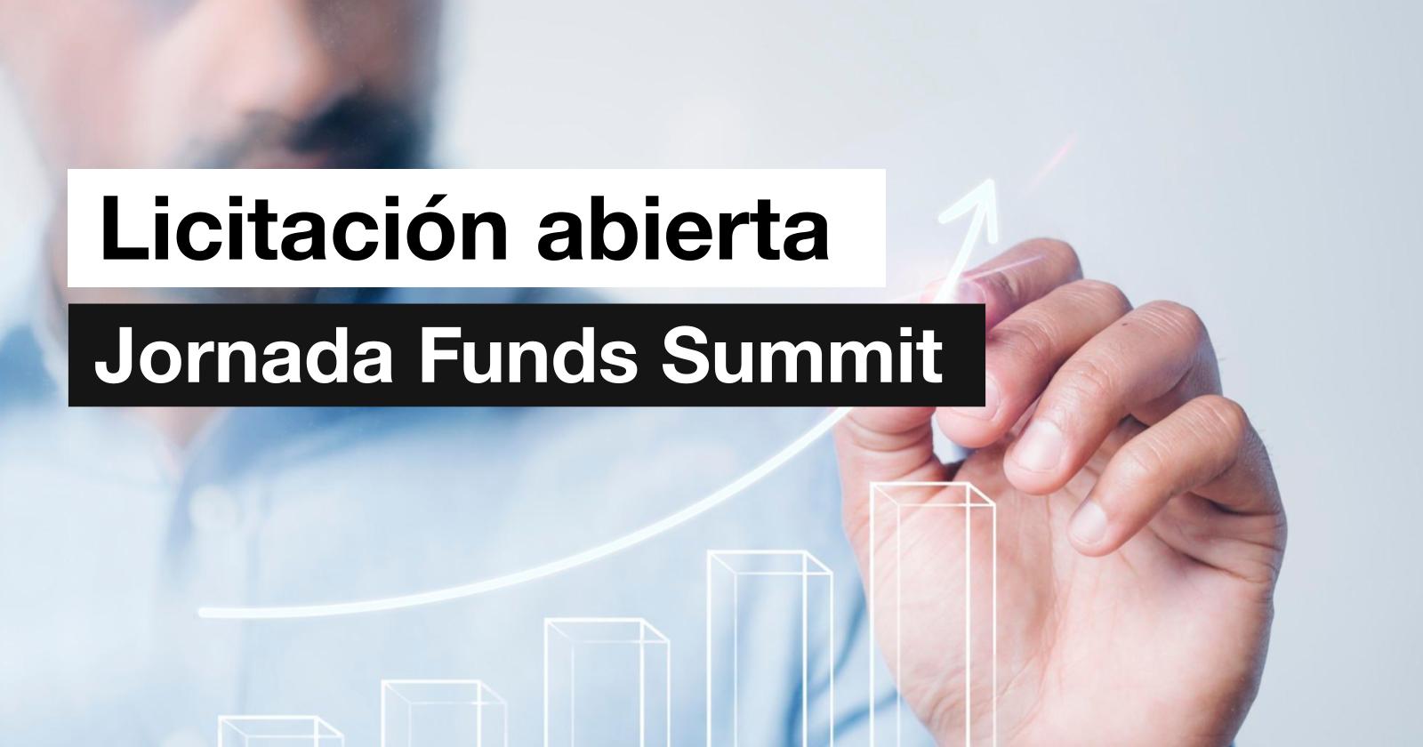 Imagen del artículo Abierta la licitación para la organización y desarrollo de la Jornada Funds Summit por más de 20.000 euros