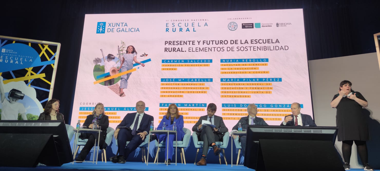 Image 1 of article La secretaria general de Educación y Formación Profesional participa en el II Congreso Nacional Escuela Rural en Galicia