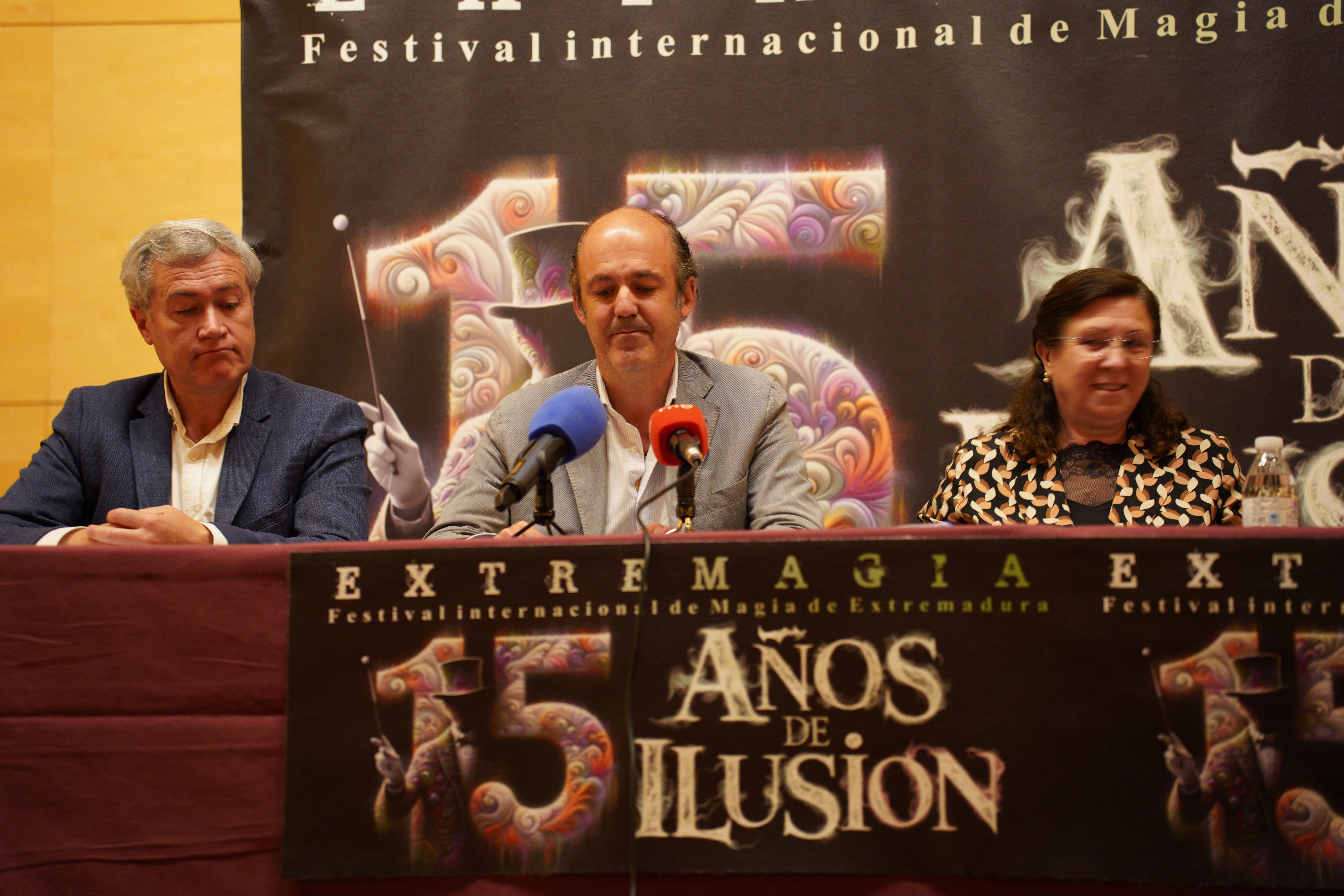 Image 0 of article El XV Festival Internacional de Magia de Extremadura programa más de 40 espectáculos del 3 al 8 de junio en Don Benito