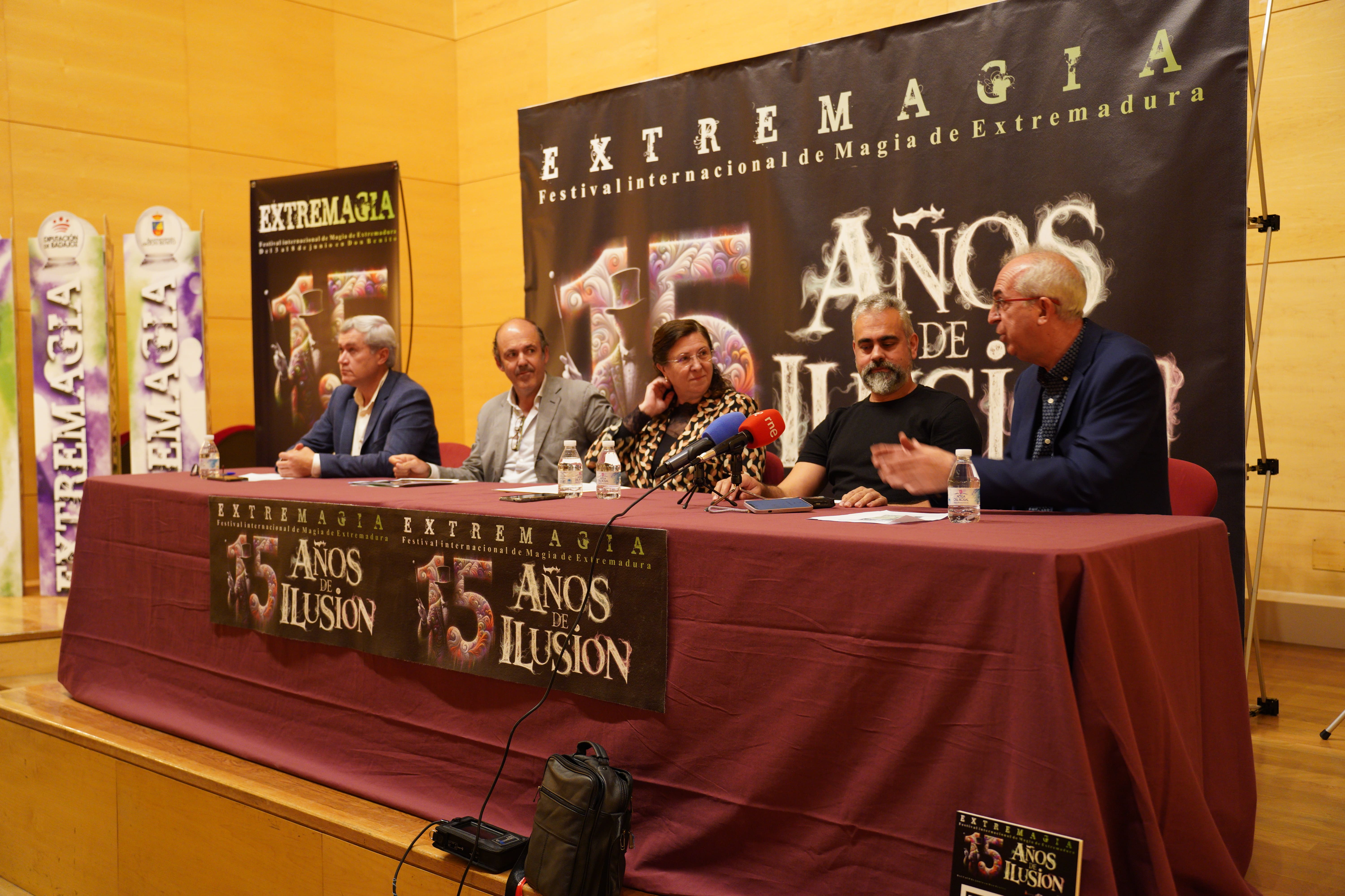 Image 1 of article El XV Festival Internacional de Magia de Extremadura programa más de 40 espectáculos del 3 al 8 de junio en Don Benito