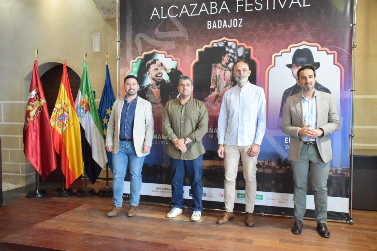 Image 1 of article Ricky Martin, El Barrio y Niña Pastori conforman el cartel del Alcazaba Festival 2024