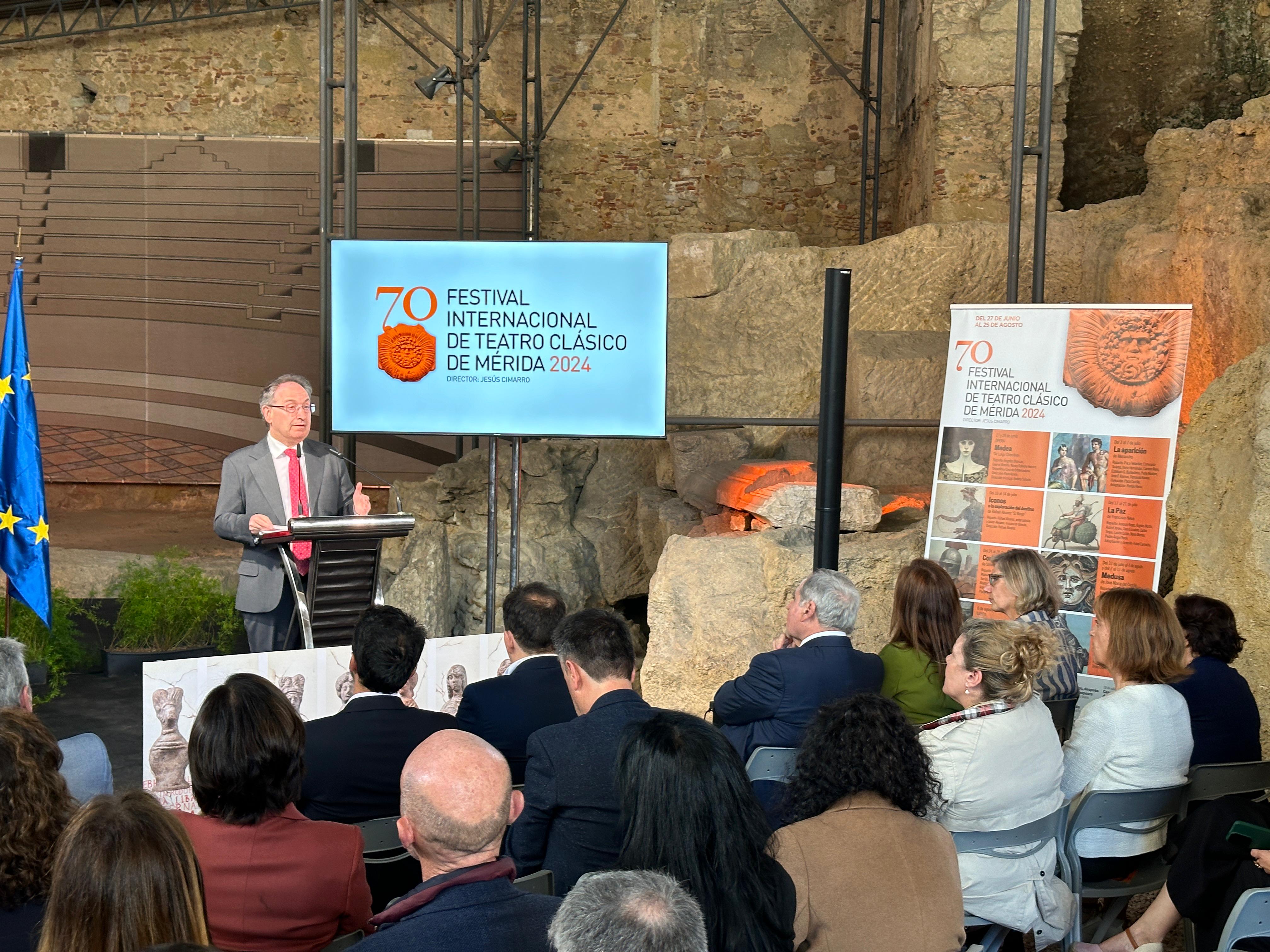 Presentación 70 edición del Festival Internacional de Teatro Clásico de Mérida en Lisboa foto 2