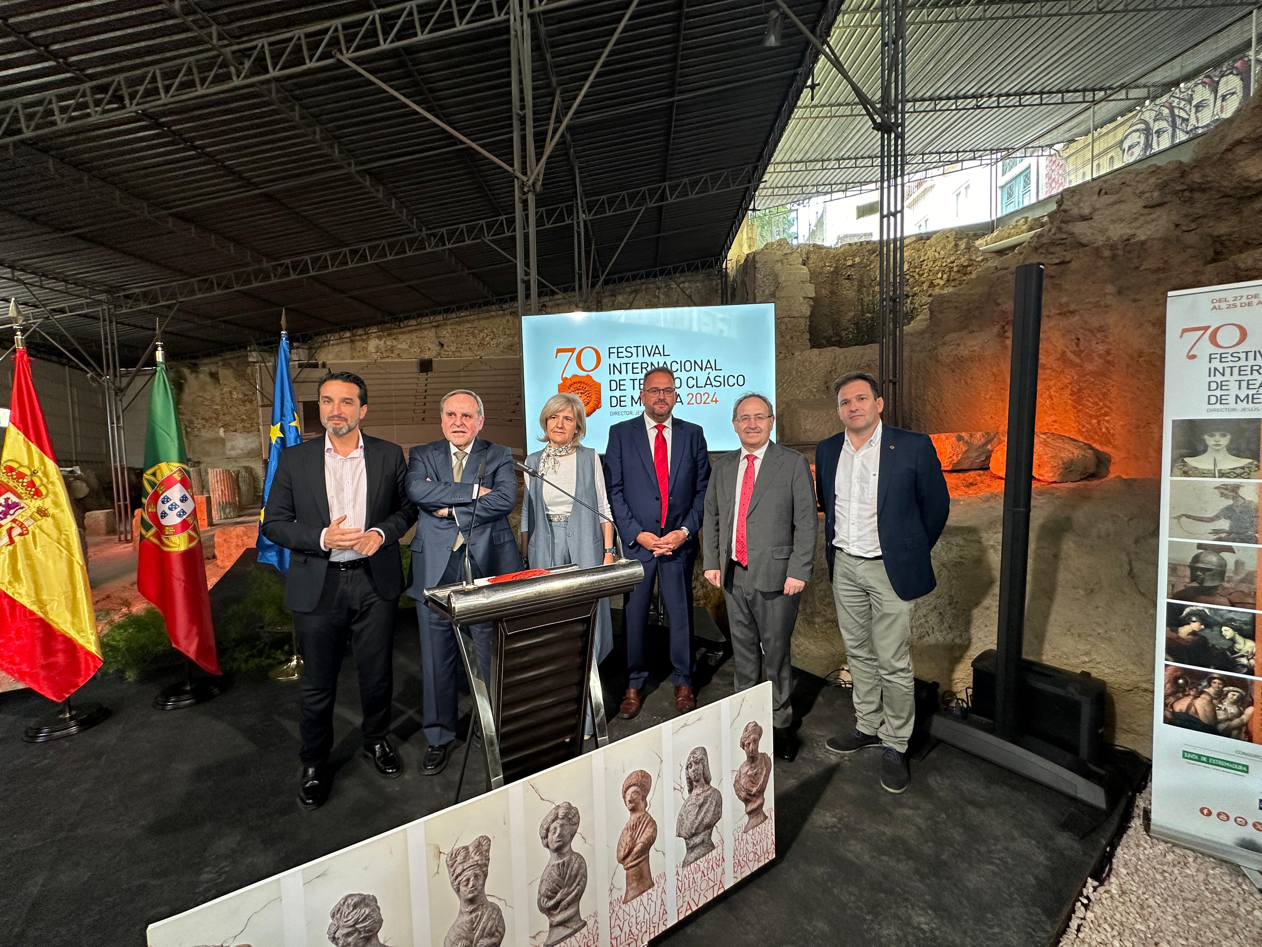 Presentación 70 edición del Festival Internacional de Teatro Clásico de Mérida en Lisboa foto