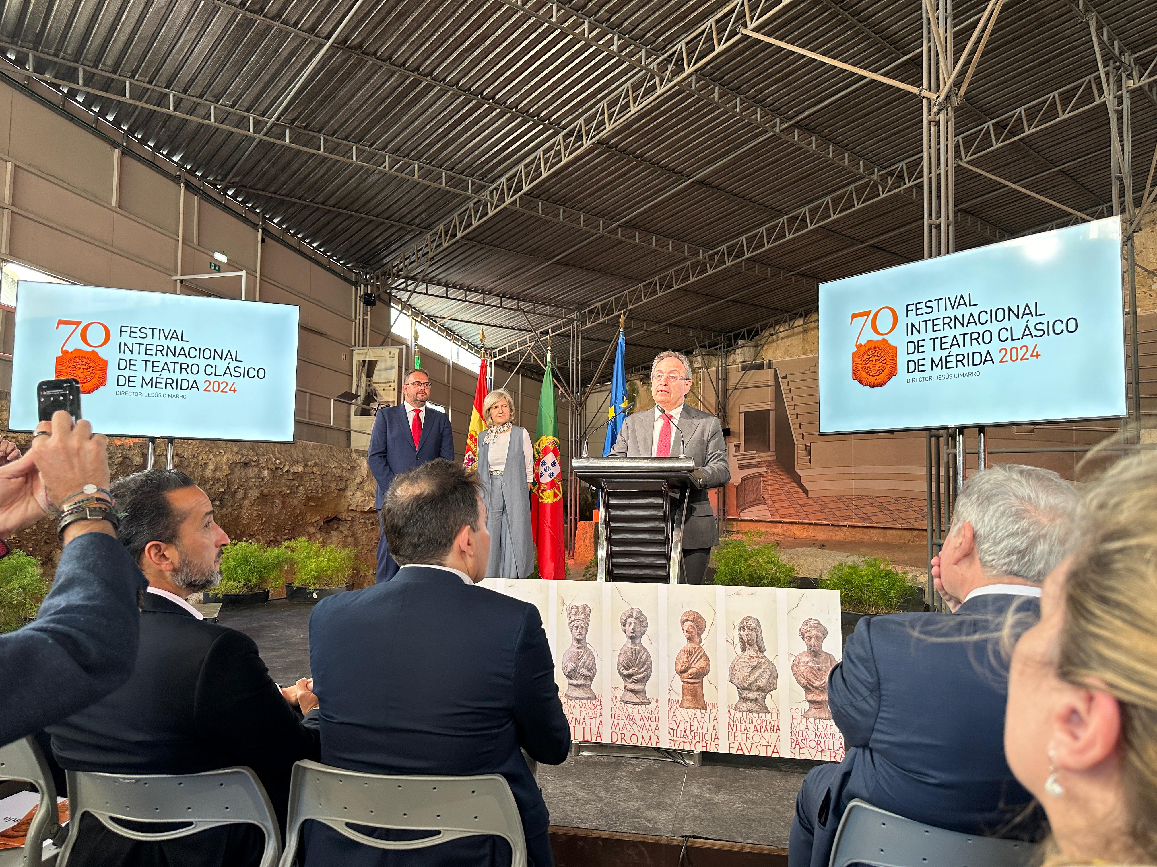 Presentación 70 edición del Festival Internacional de Teatro Clásico de Mérida en Lisboa foto 5