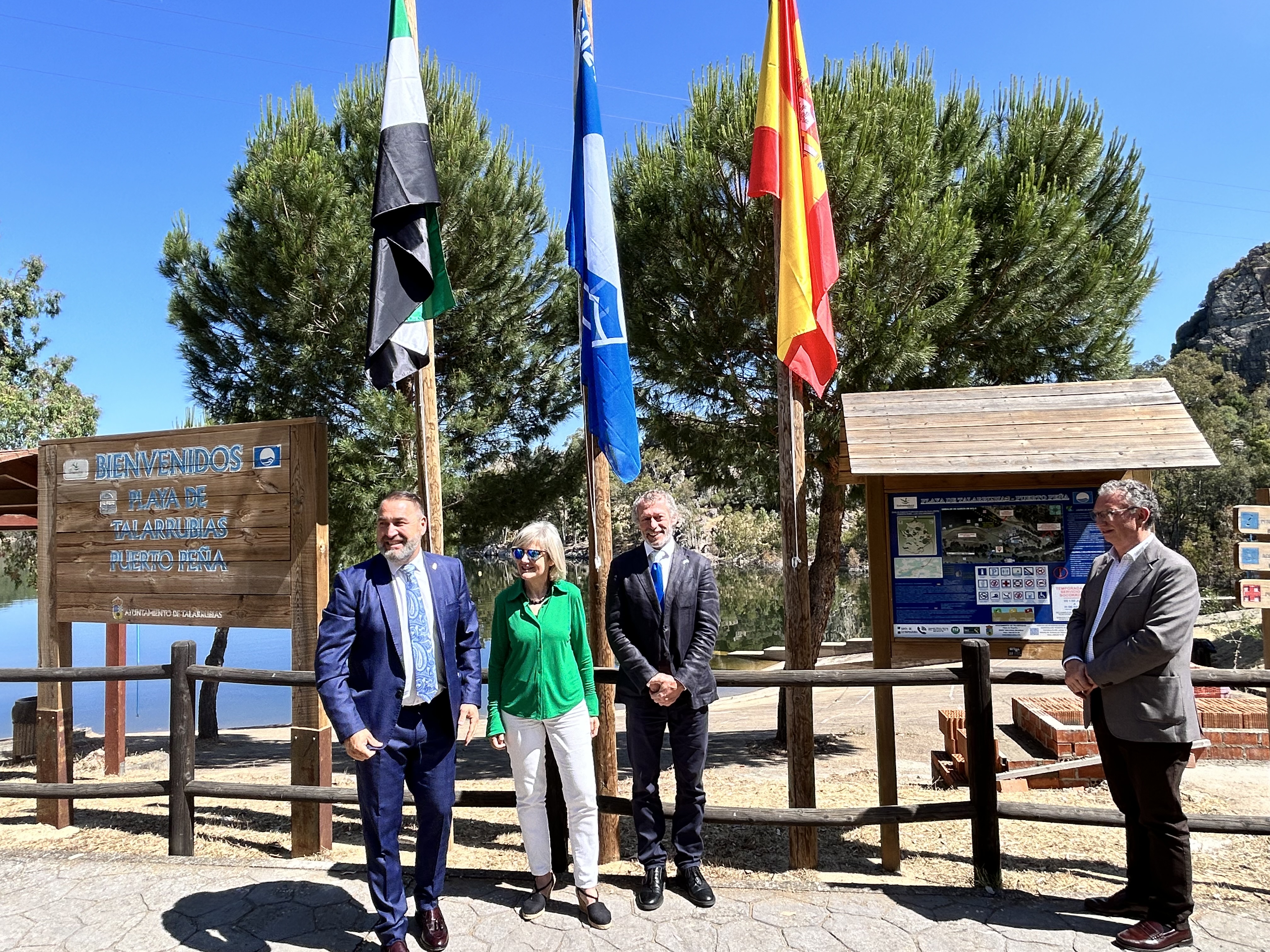 Imagen del artículo La Junta tiene previsto destinar 2,6 millones de euros a las playas y zonas de baño con Bandera Azul de Extremadura