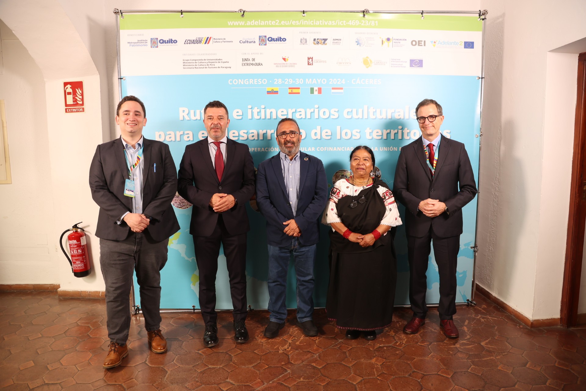 Foto de Un congreso sobre Rutas e Itinerarios Culturales para el Desarrollo de los Territorios fomenta la cooperación entre Ecuador, México y Europa desde Extremadura