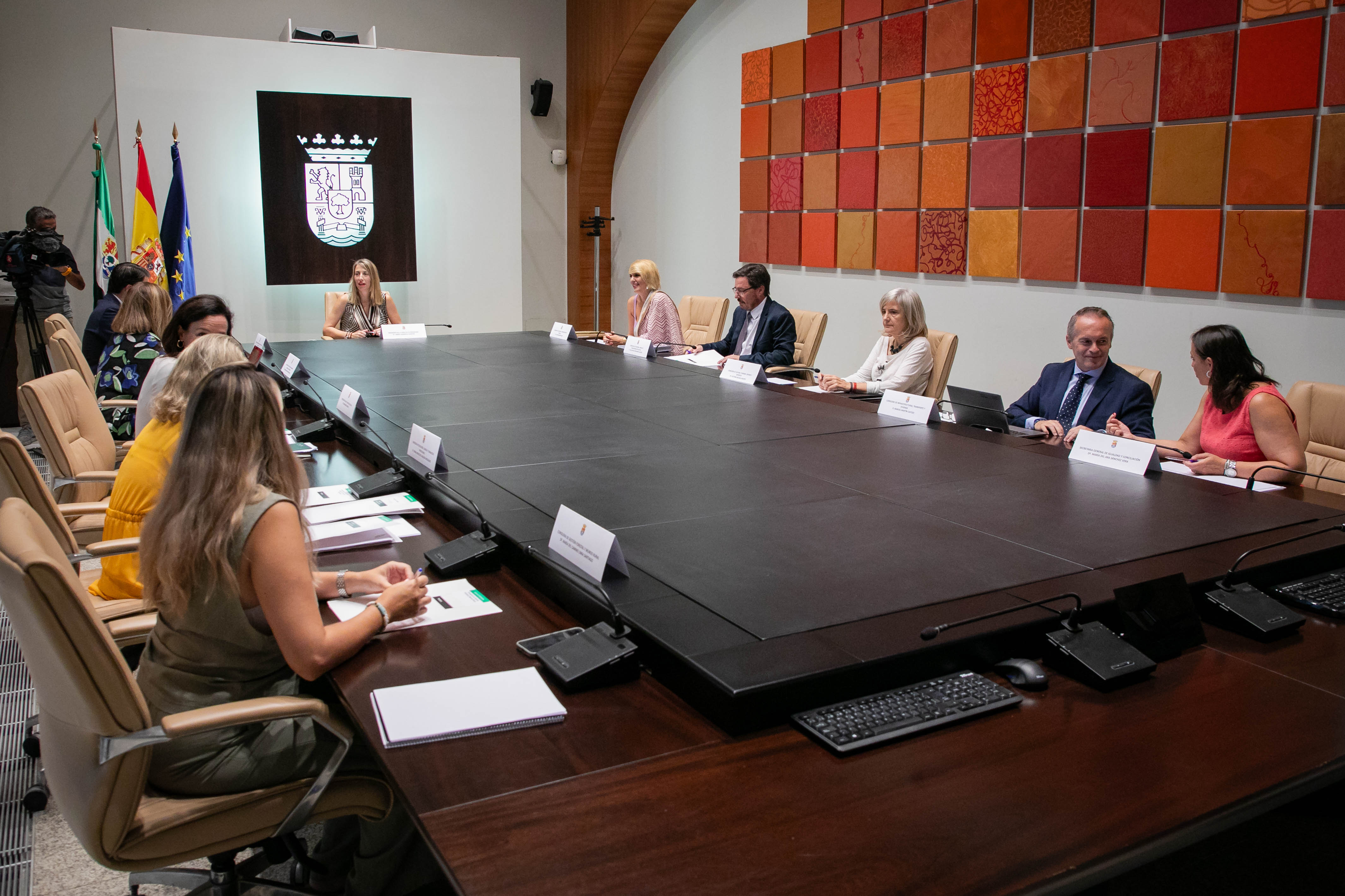 Foto de la reunión del Consejo de Gobierno