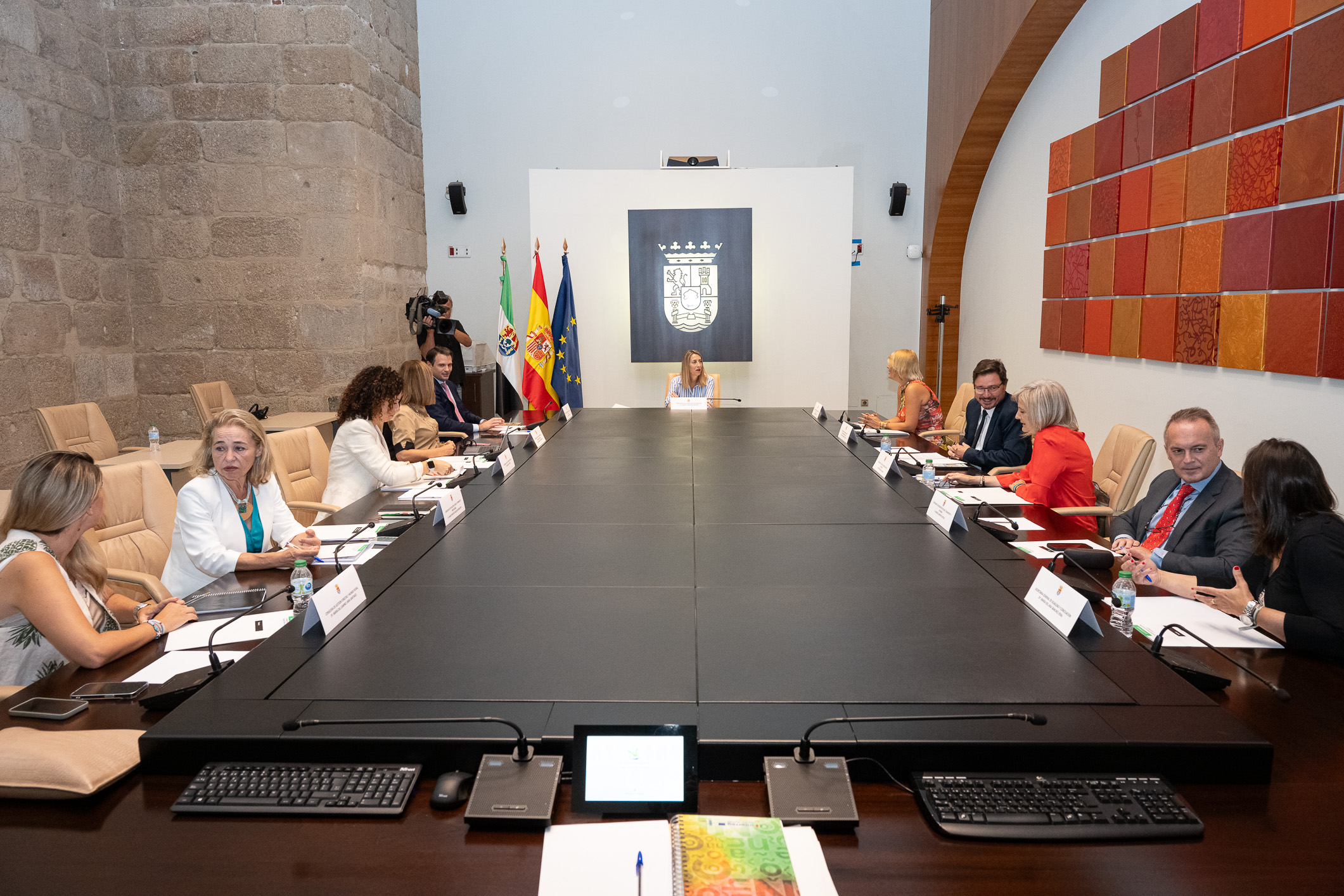 Foto de la reunión del Consejo de Gobierno