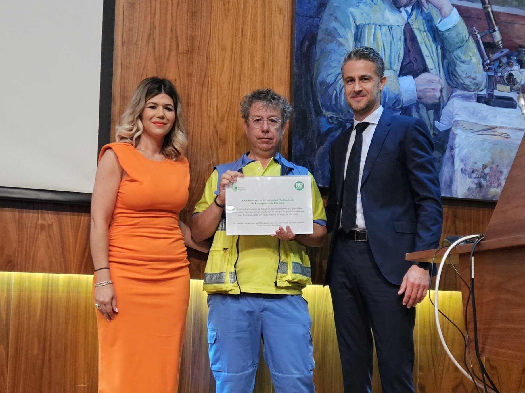 Imagen del artículo La Unidad Medicalizada de Emergencias 112 de Cáceres cumple 25 años